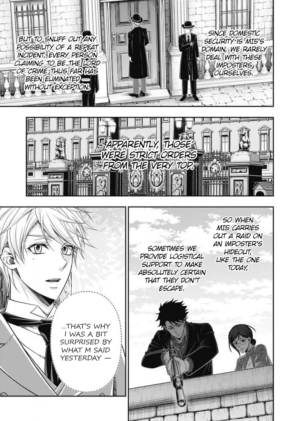 Read Yuukoku no Moriarty chapter 95 image 9 on Lezhin