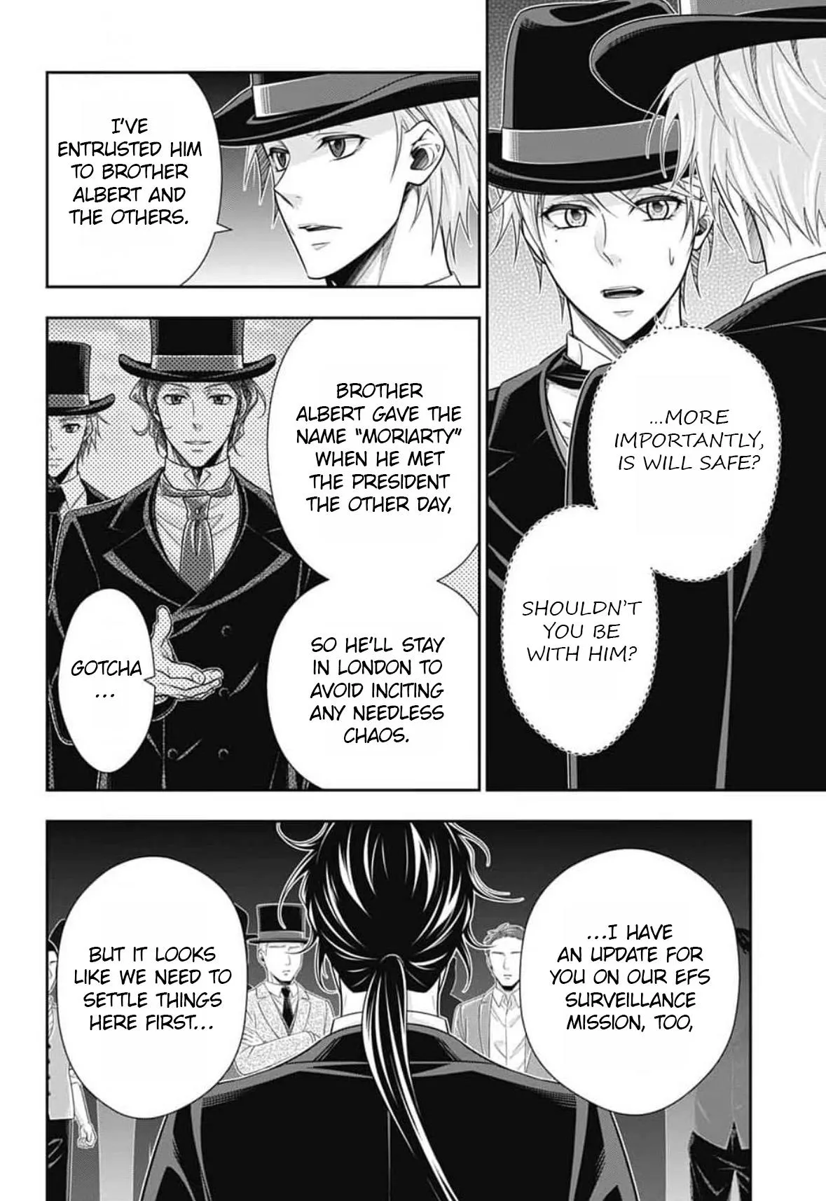 Read Yuukoku no Moriarty chapter 96 image 10 on Lezhin