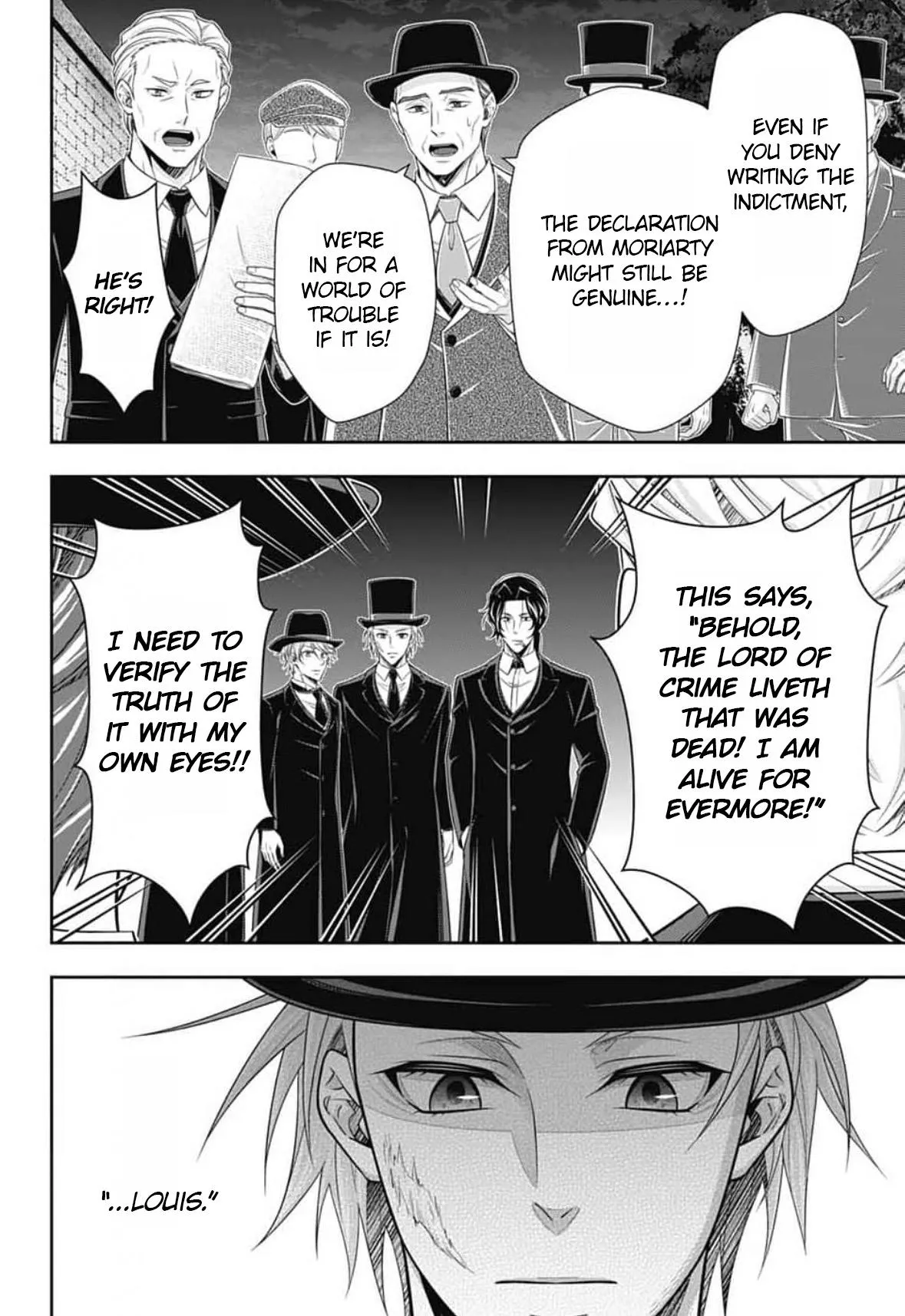 Read Yuukoku no Moriarty chapter 96 image 12 on Lezhin