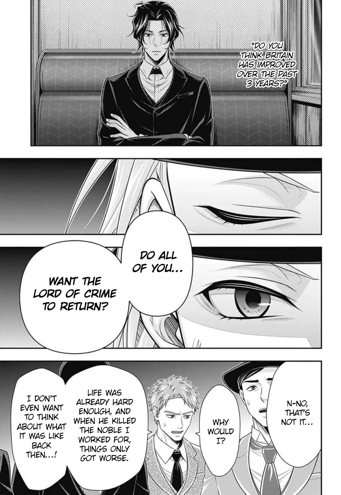 Read Yuukoku no Moriarty chapter 96 image 13 on Lezhin