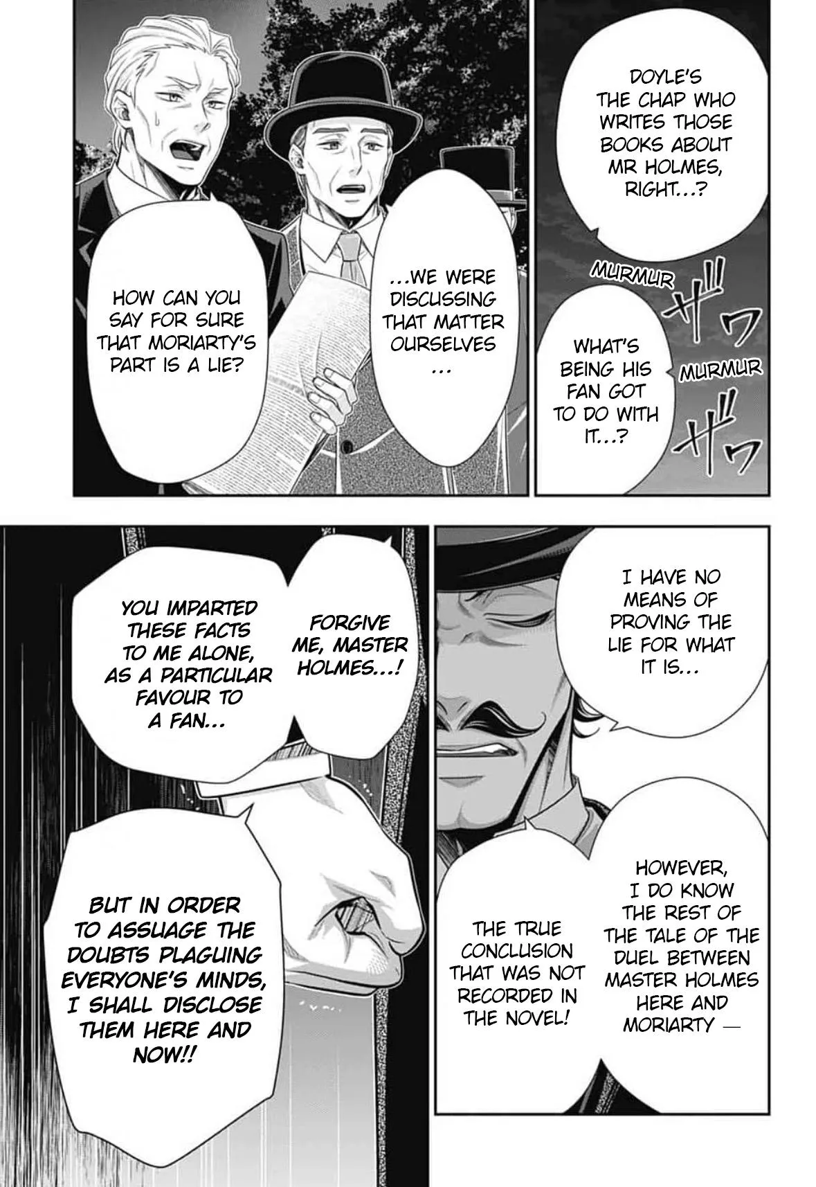 Read Yuukoku no Moriarty chapter 96 image 19 on Lezhin