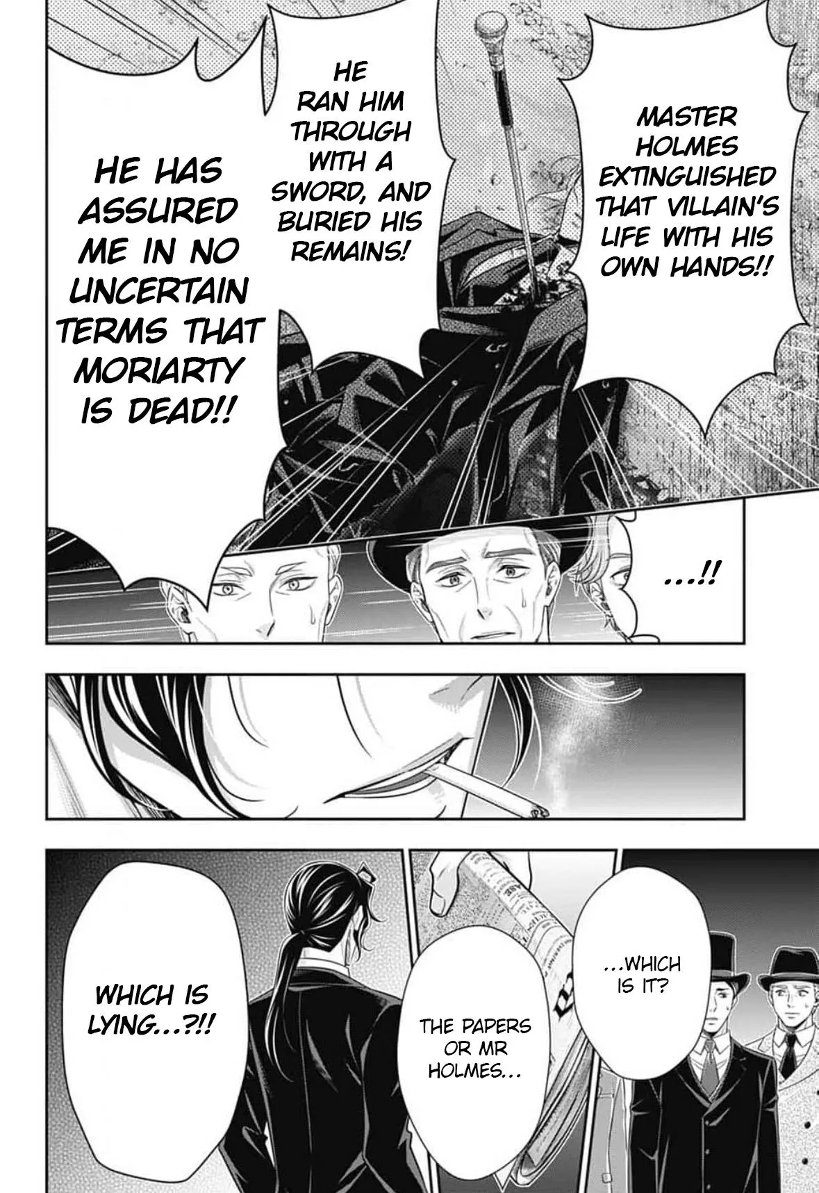 Read Yuukoku no Moriarty chapter 96 image 20 on Lezhin