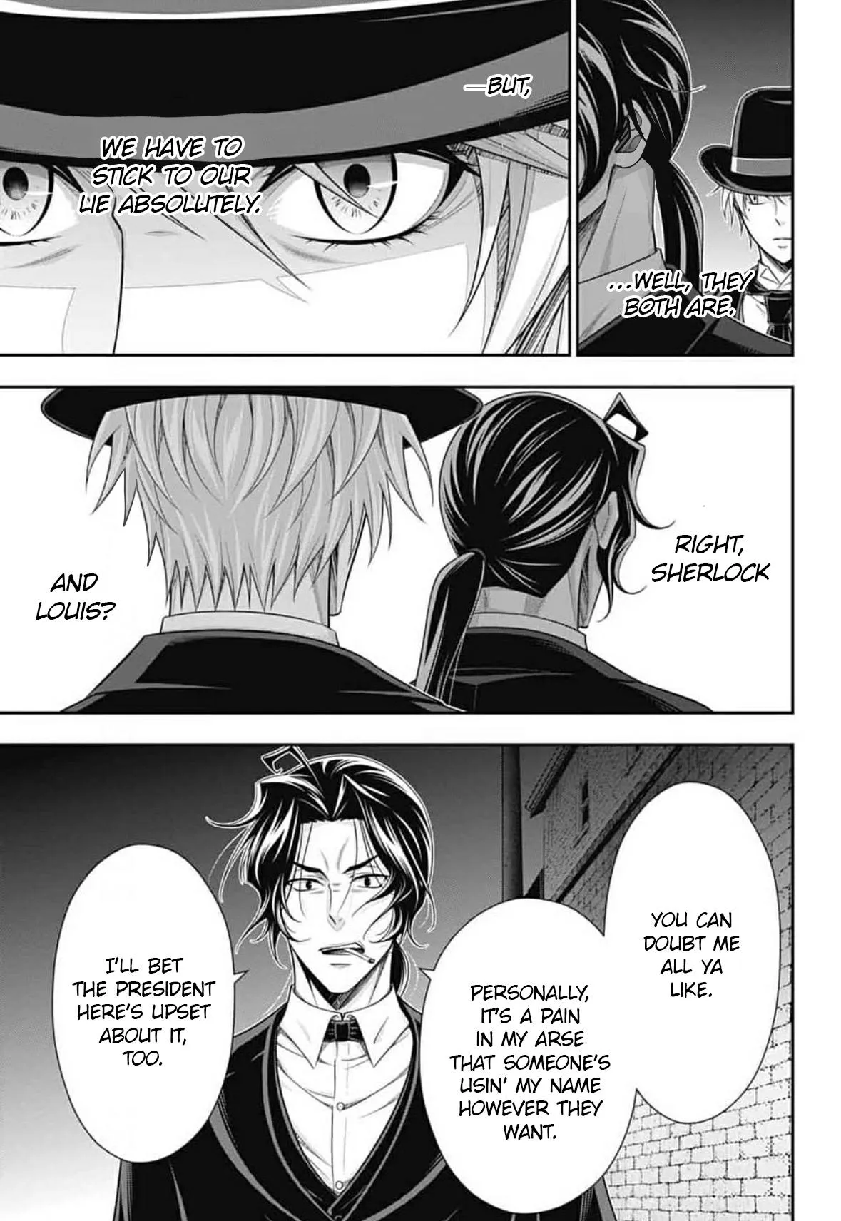 Read Yuukoku no Moriarty chapter 96 image 21 on Lezhin