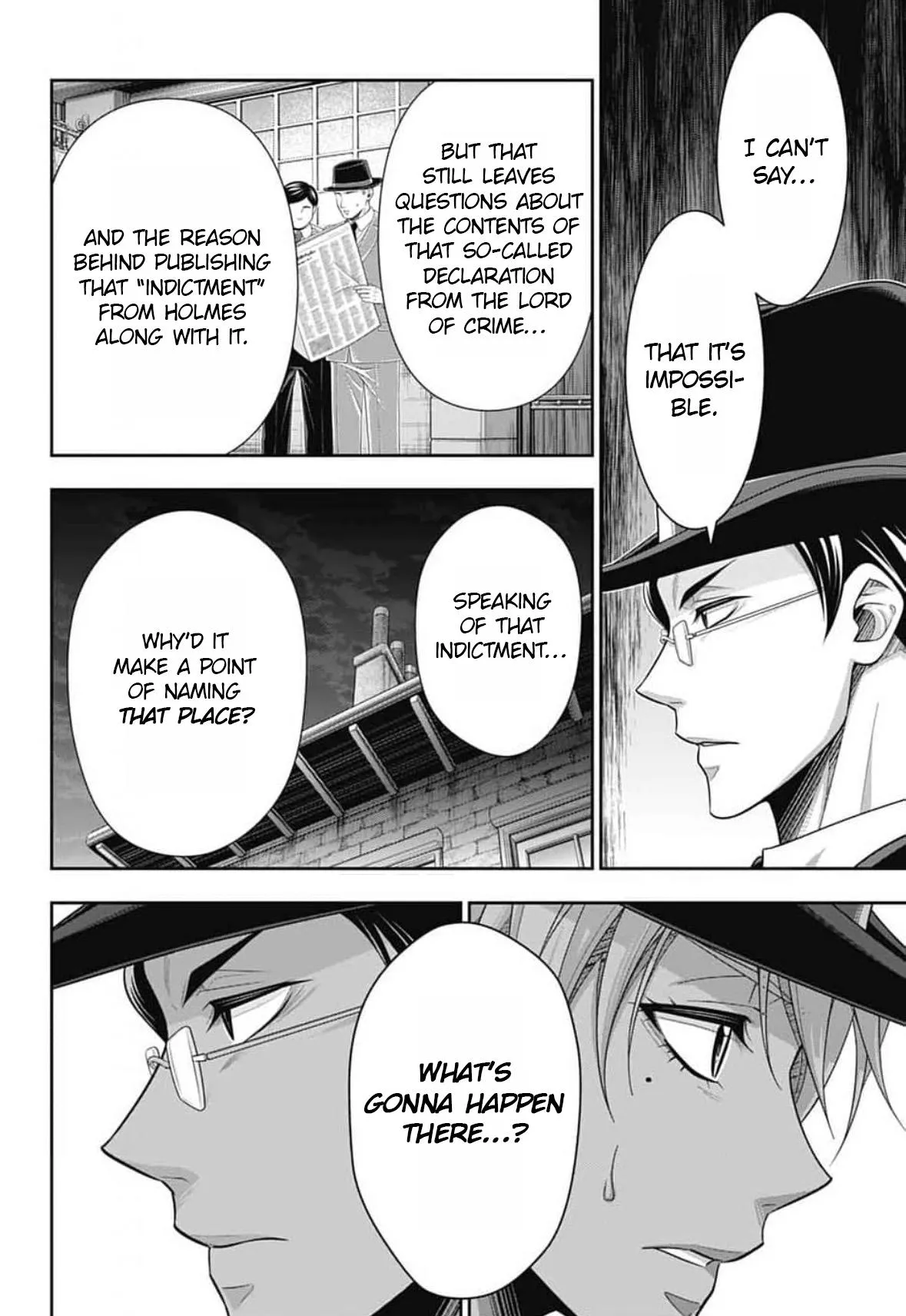 Read Yuukoku no Moriarty chapter 96 image 4 on Lezhin