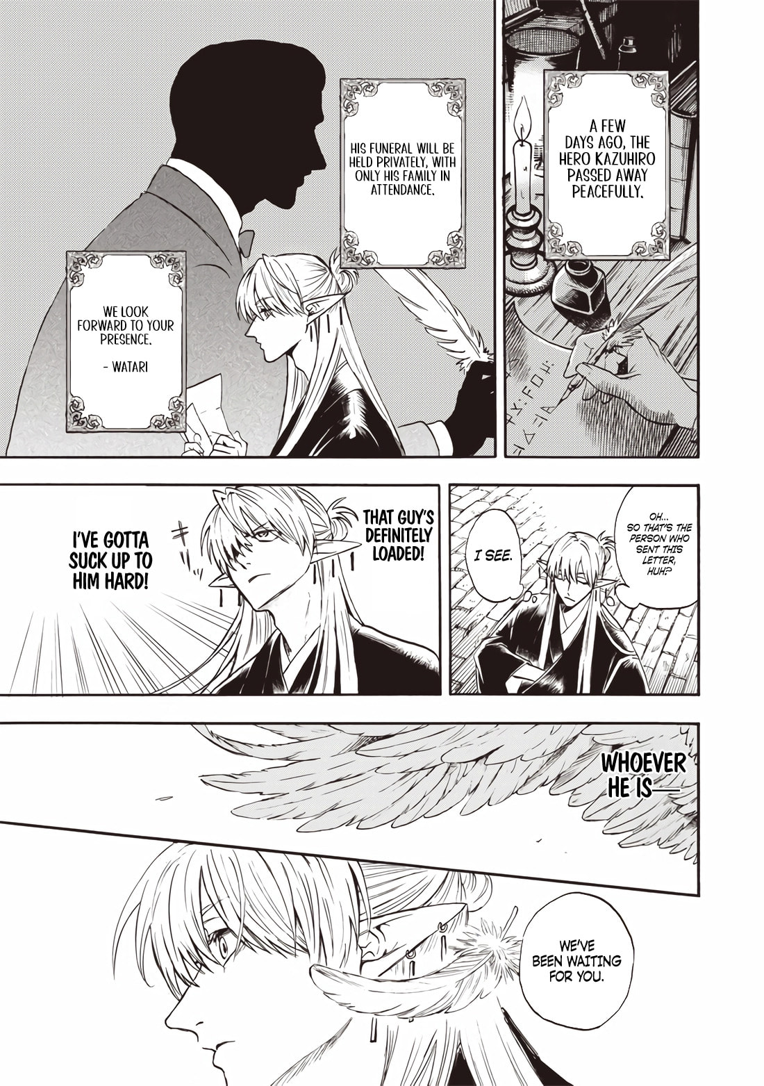 Read Yuusha Izoku chapter 1 image 13 on Lezhin