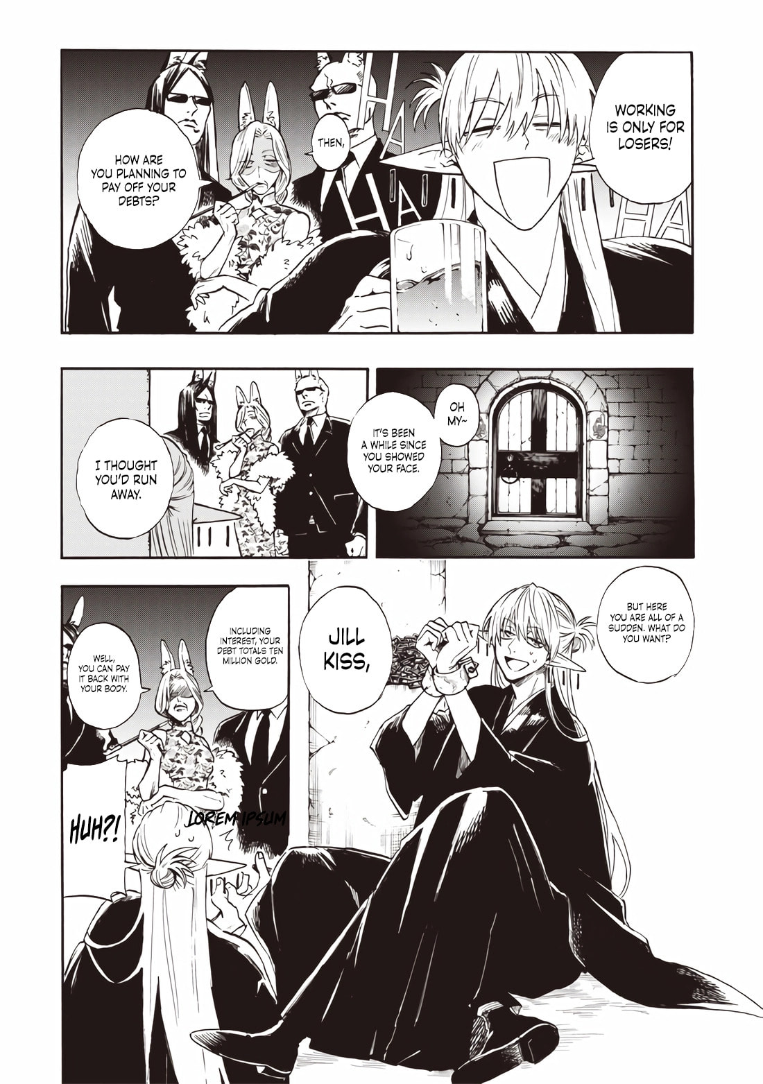 Read Yuusha Izoku chapter 1 image 8 on Lezhin
