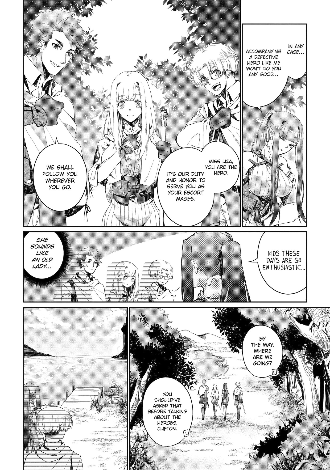 Read Yuusha wa Osorezu chapter 3.1 image 5 on Lezhin
