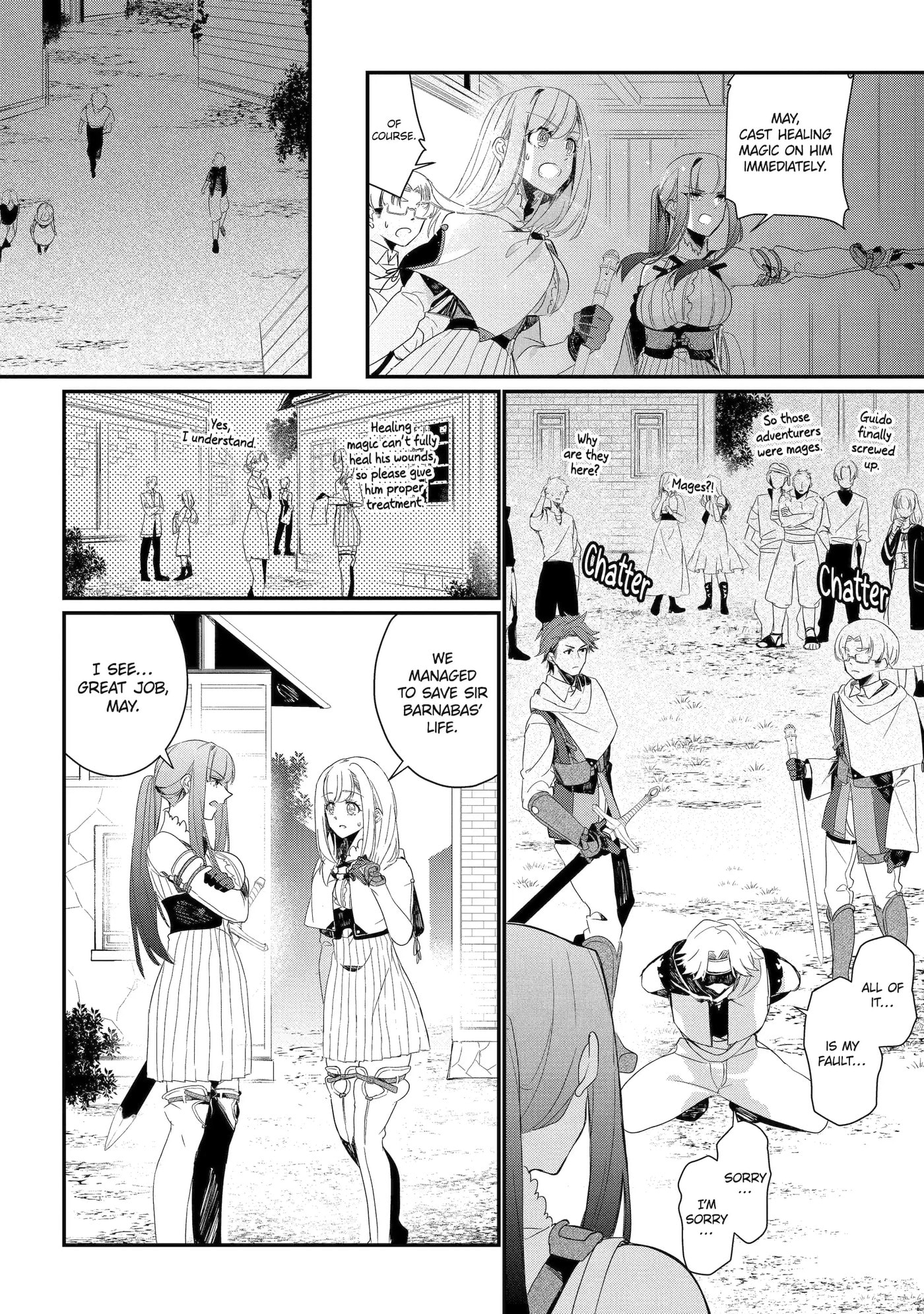 Read Yuusha wa Osorezu chapter 9.1 image 3 on Lezhin
