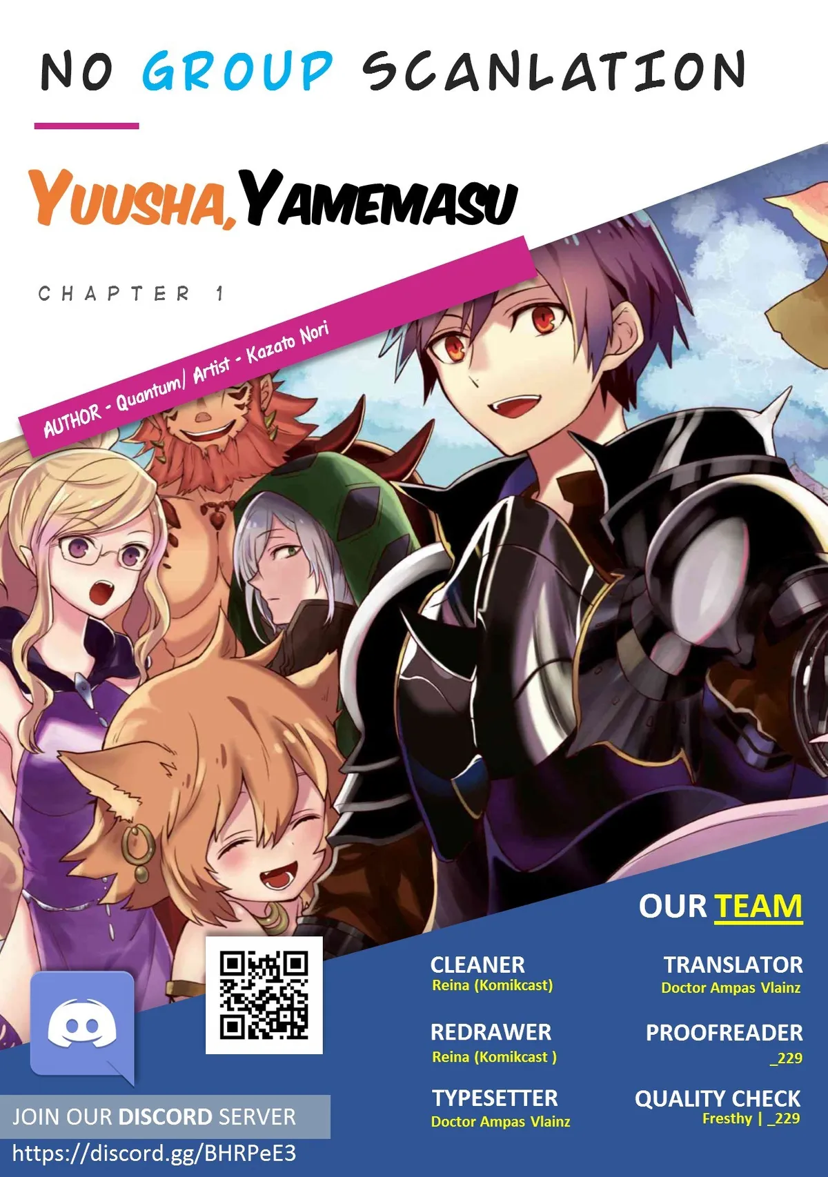 Yuusha, Yamemasu Chapter 1 page 35 - 