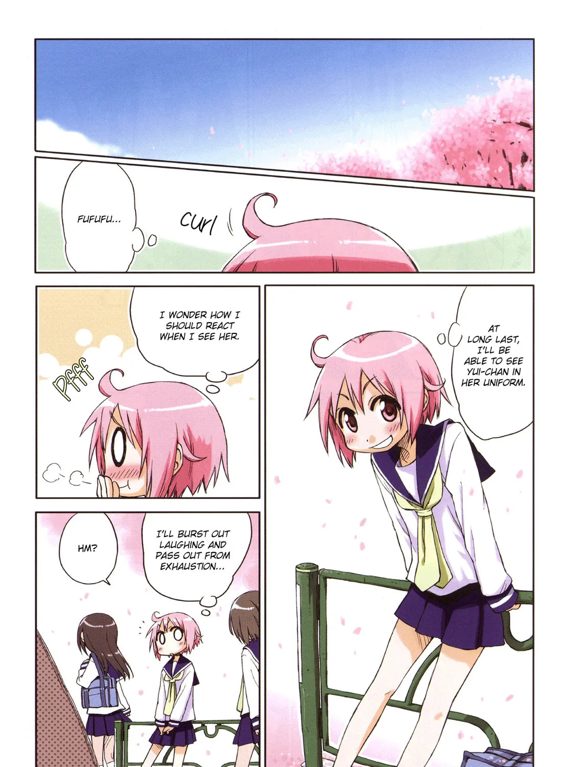 Read Yuyushiki chapter 1 image 8 on Lezhin