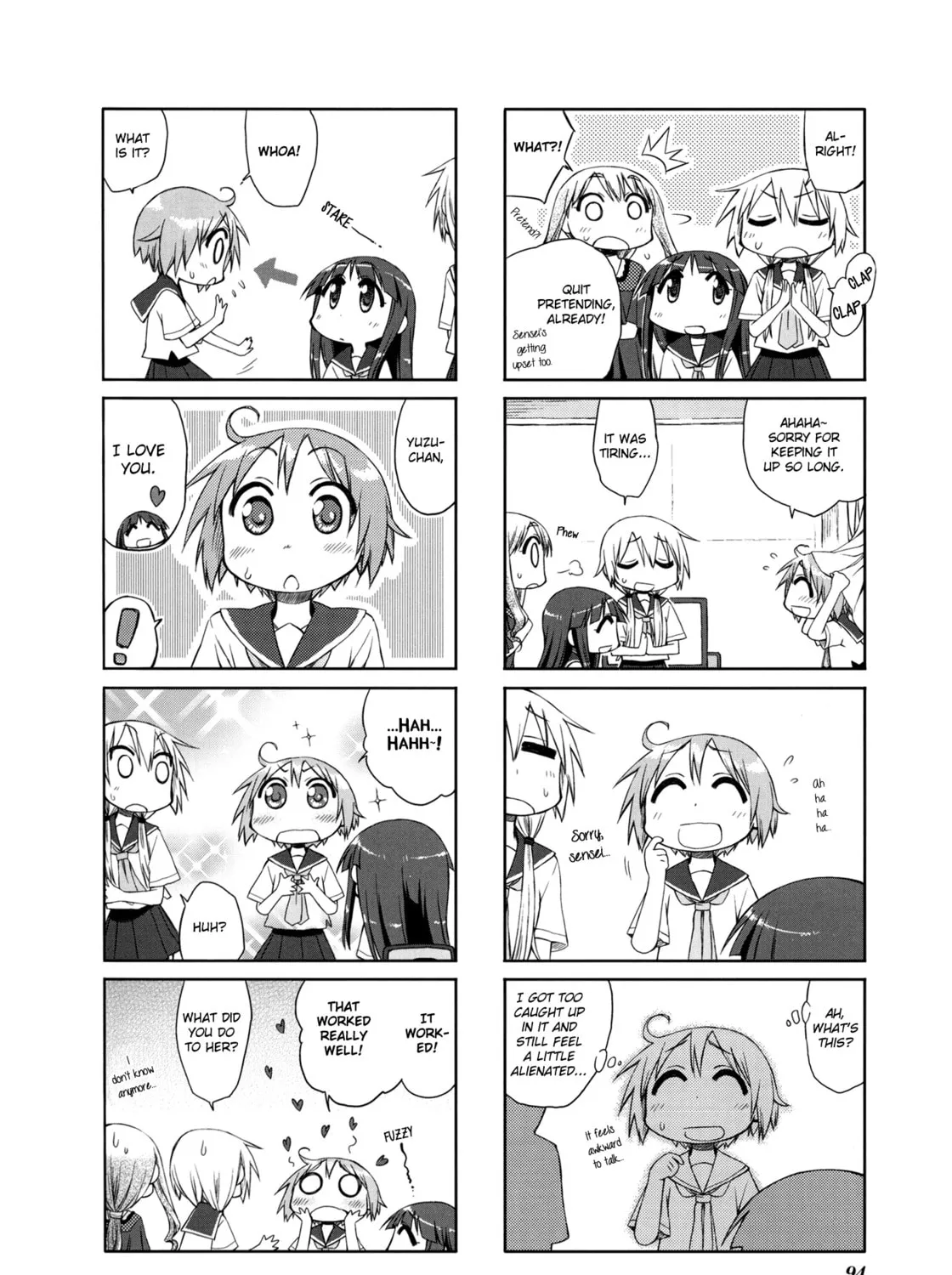 Read Yuyushiki chapter 12 image 14 on Lezhin
