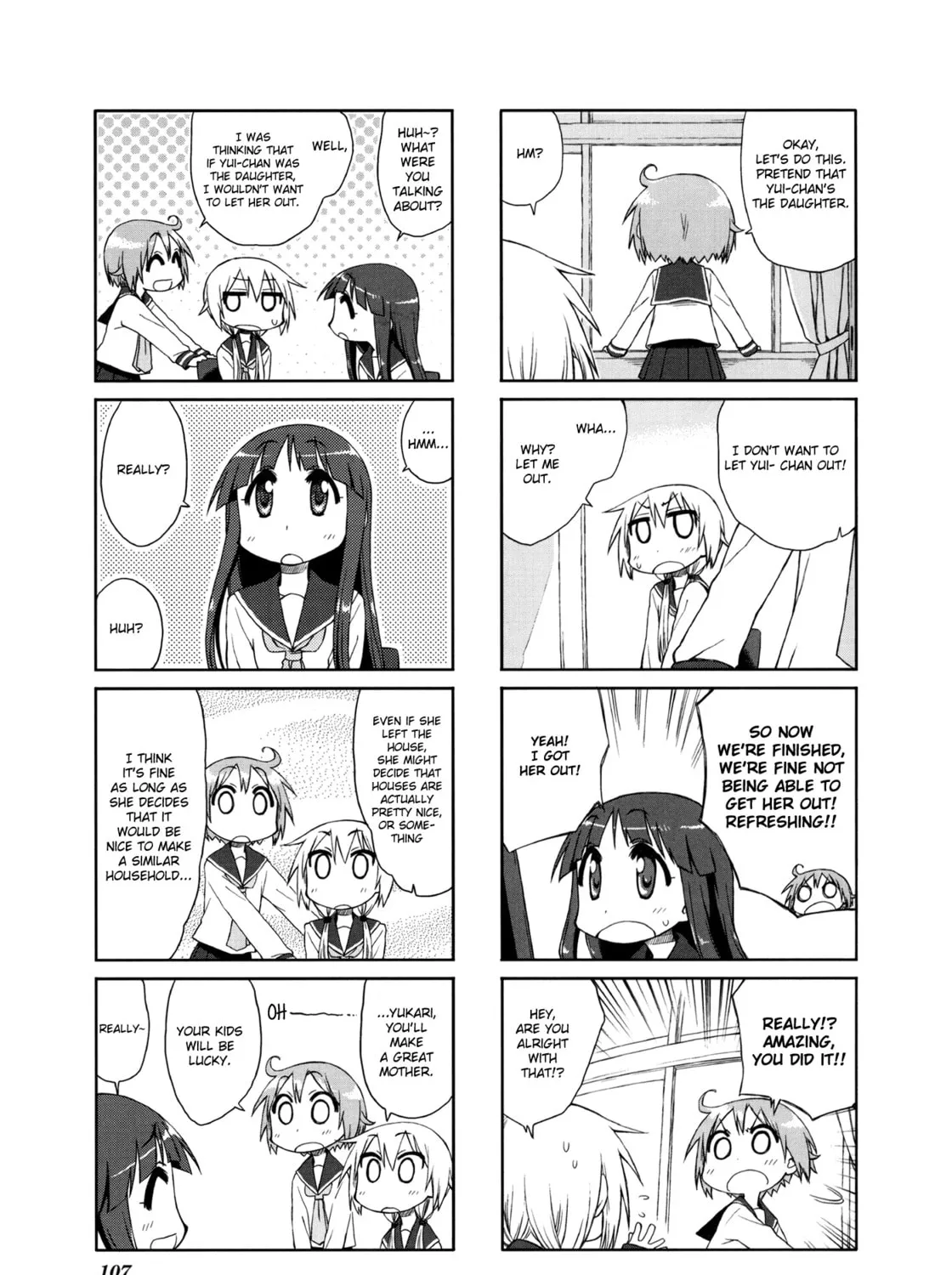 Read Yuyushiki chapter 14 image 12 on Lezhin
