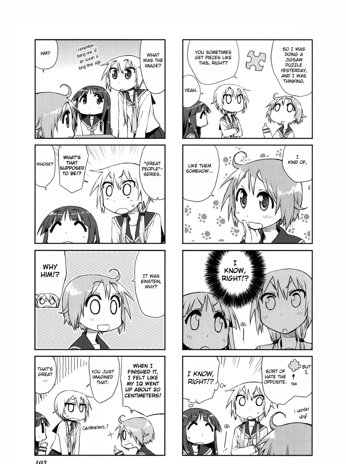 Read Yuyushiki chapter 14 image 4 on Lezhin