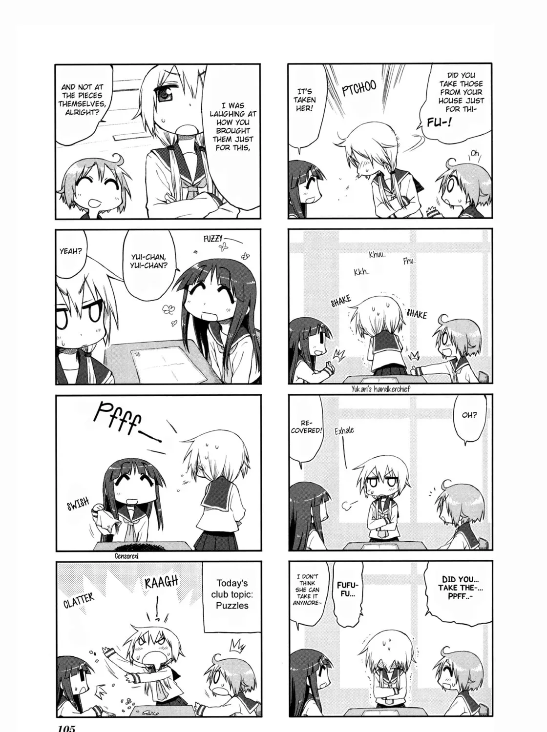 Read Yuyushiki chapter 14 image 8 on Lezhin