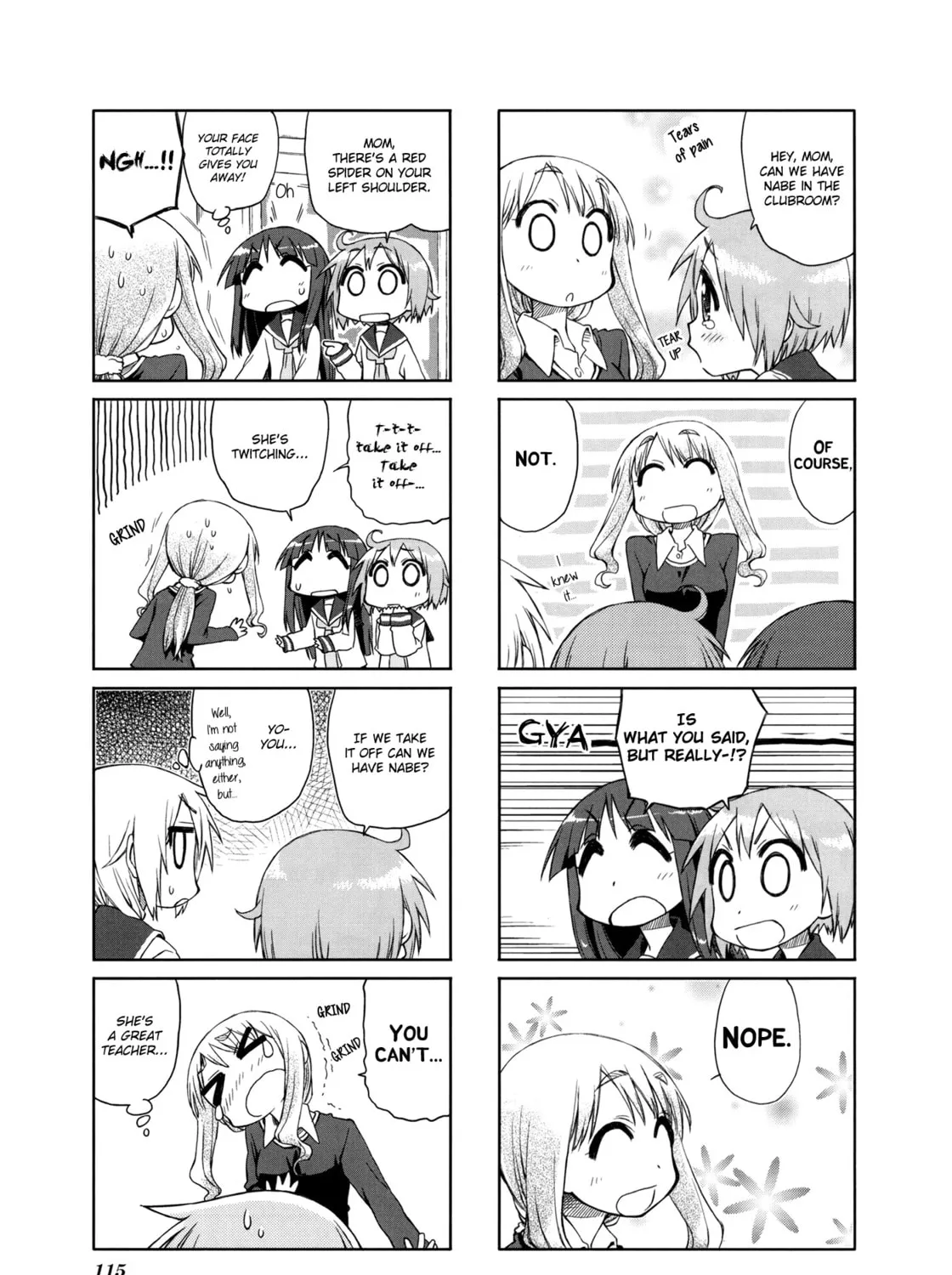 Read Yuyushiki chapter 15 image 12 on Lezhin
