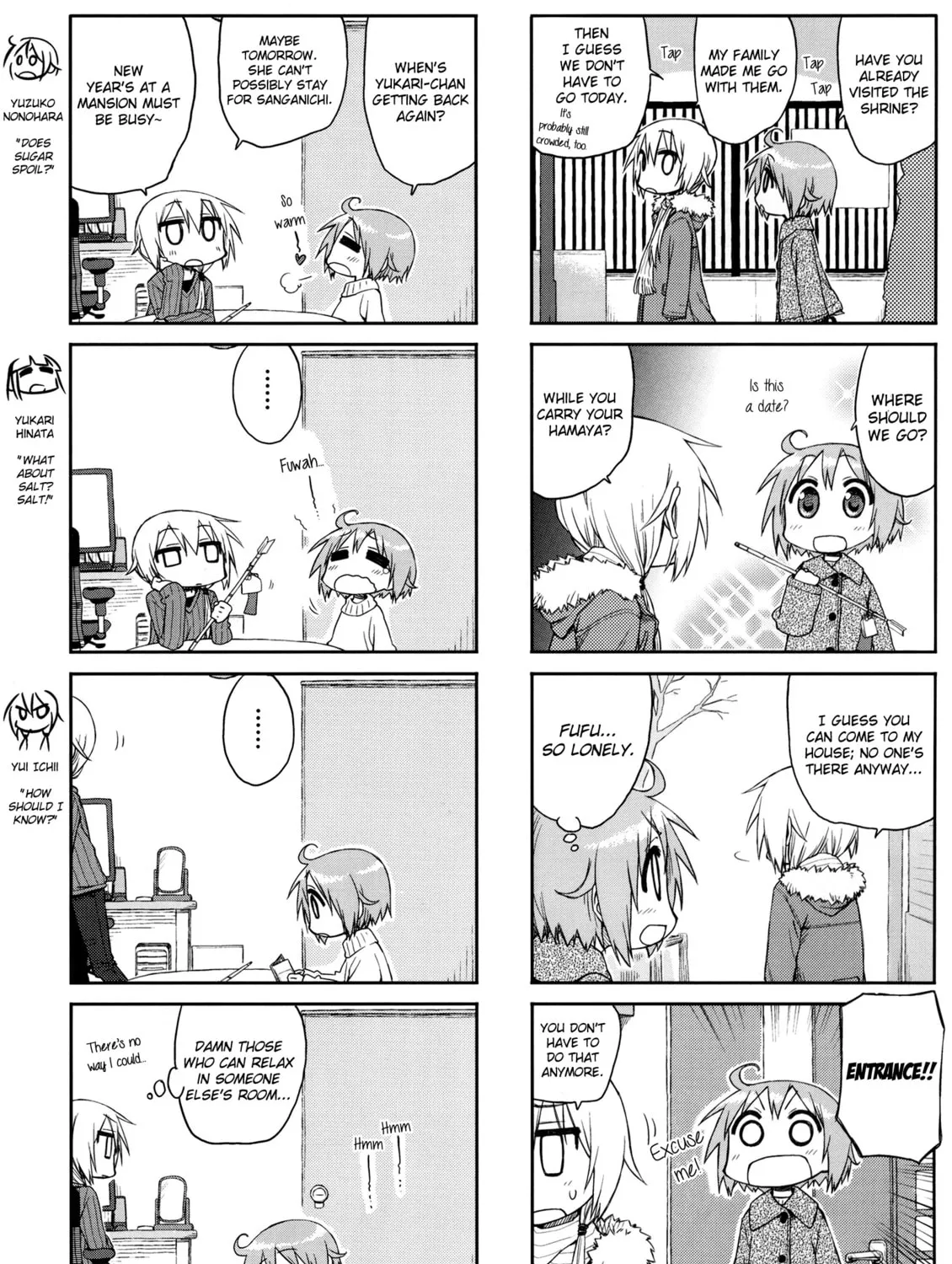 Read Yuyushiki chapter 17 image 4 on Lezhin