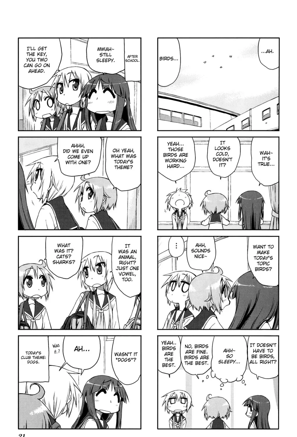 Read Yuyushiki chapter 18 image 8 on Lezhin