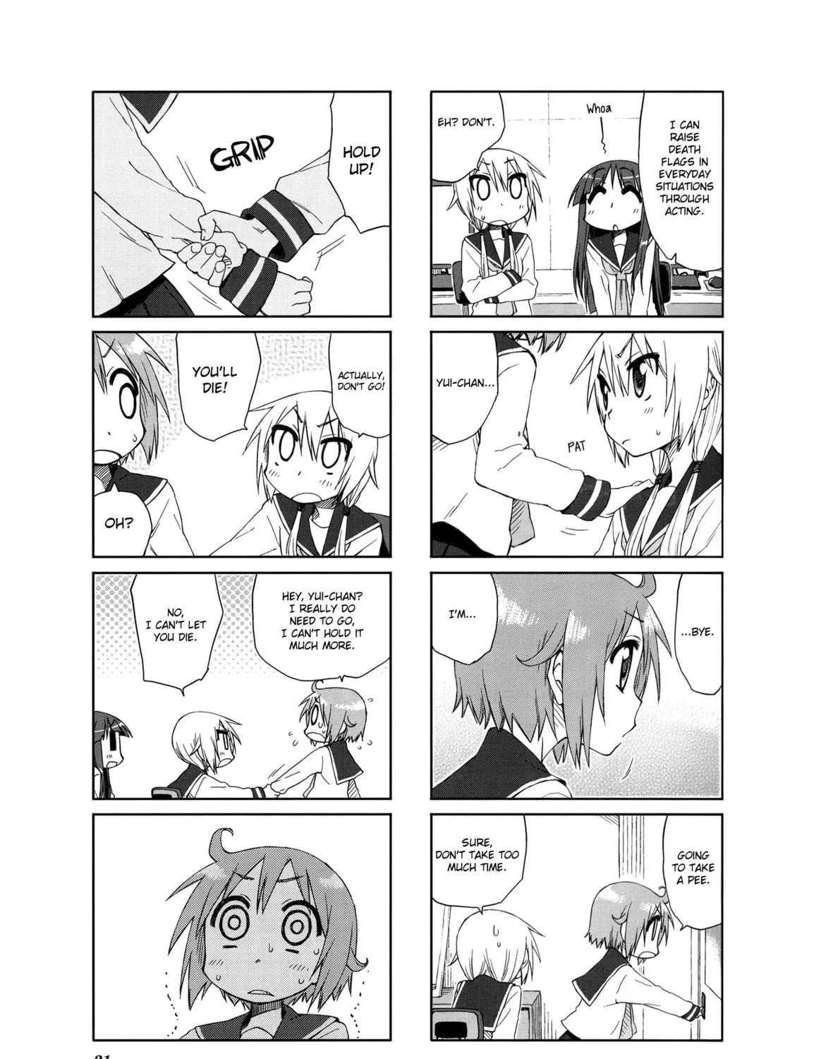 Read Yuyushiki chapter 19 image 12 on Lezhin