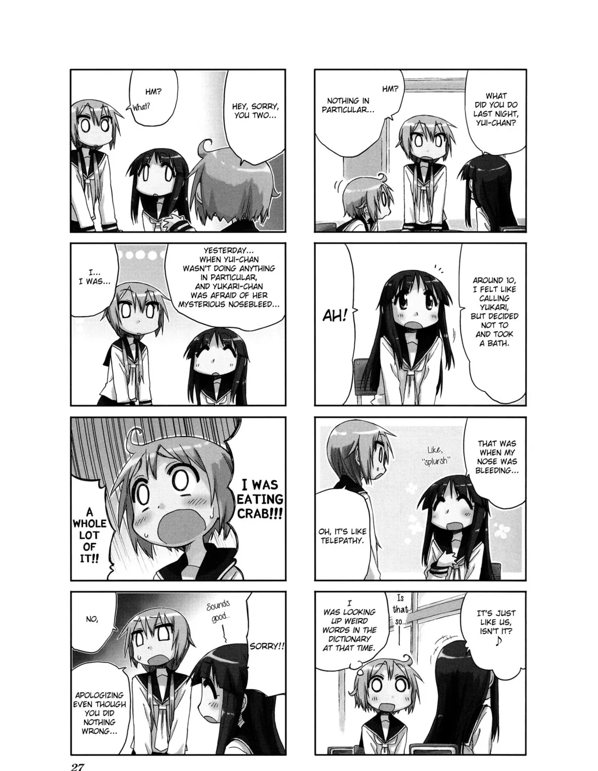 Read Yuyushiki chapter 19 image 4 on Lezhin