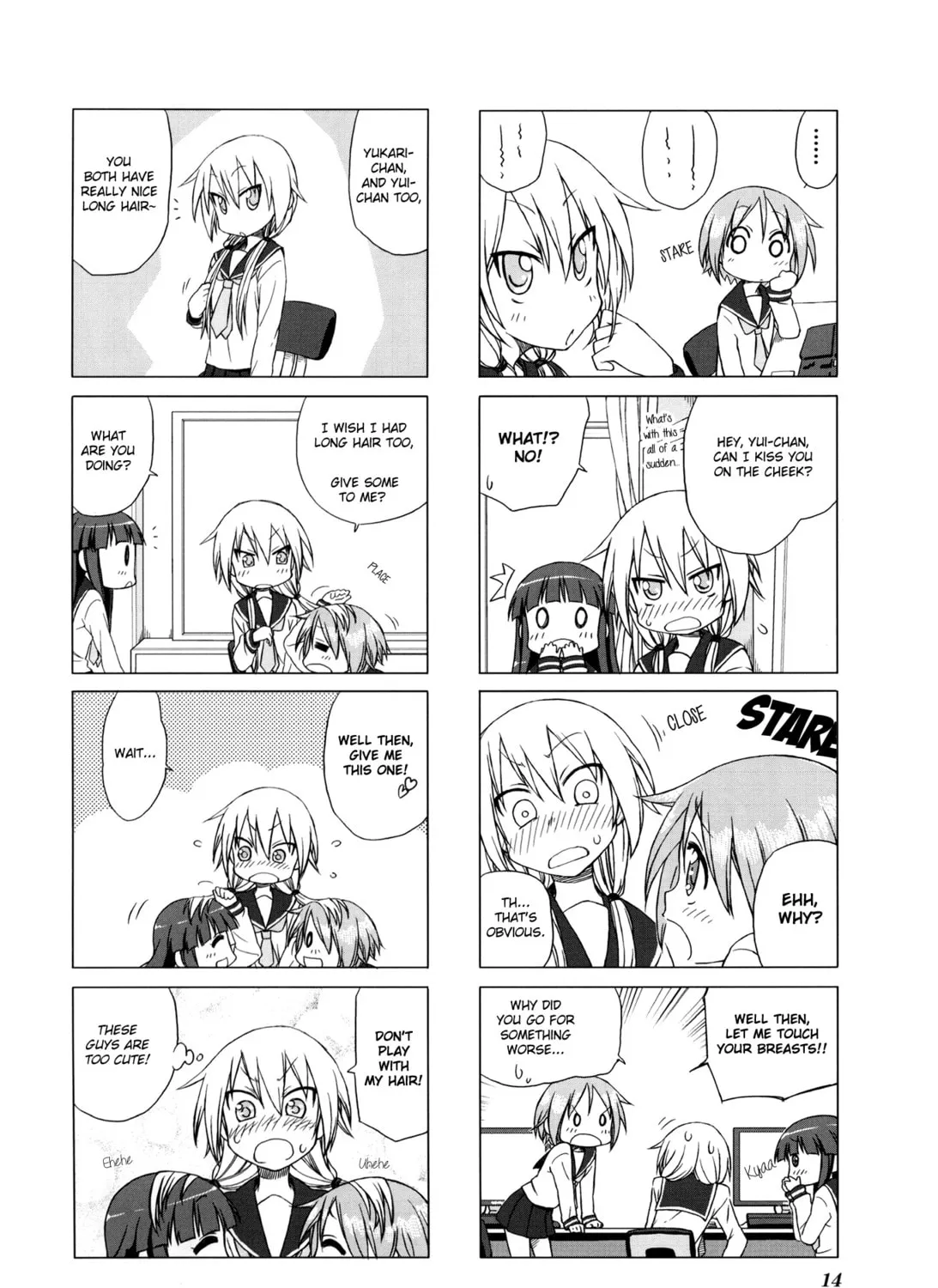 Read Yuyushiki chapter 2 image 10 on Lezhin