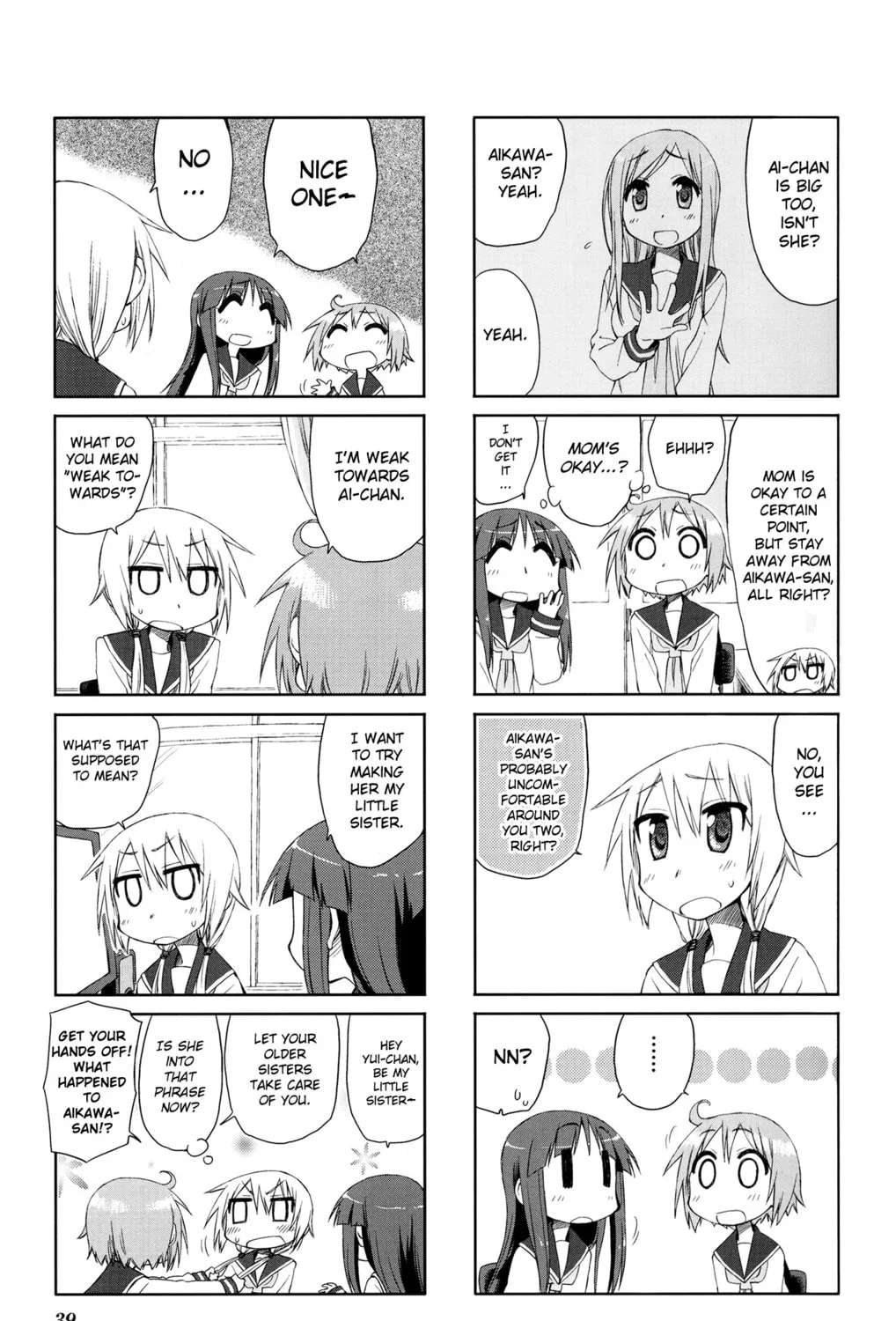 Read Yuyushiki chapter 20 image 8 on Lezhin