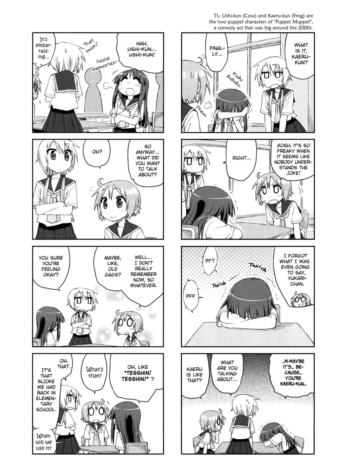 Read Yuyushiki chapter 23 image 2 on Lezhin