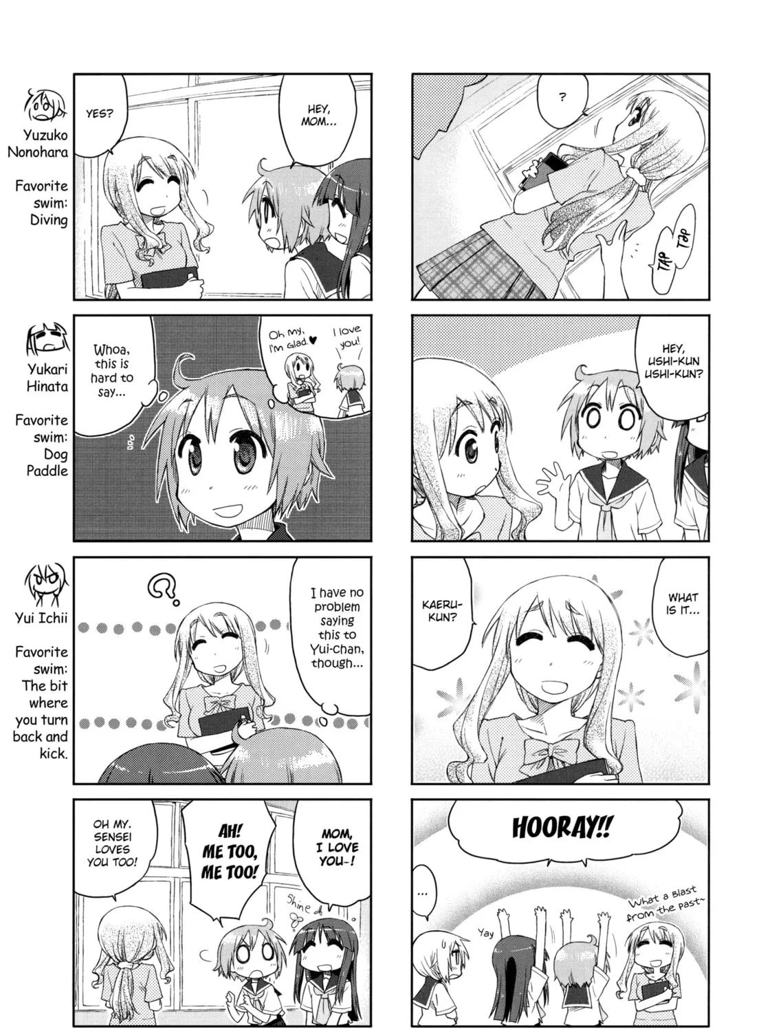 Read Yuyushiki chapter 23 image 4 on Lezhin