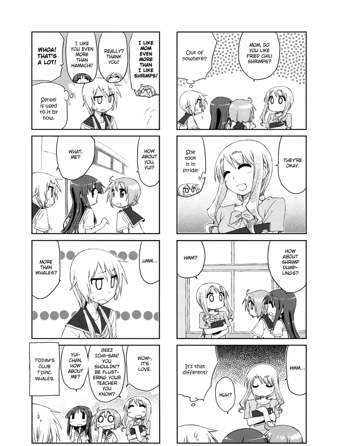 Read Yuyushiki chapter 23 image 6 on Lezhin