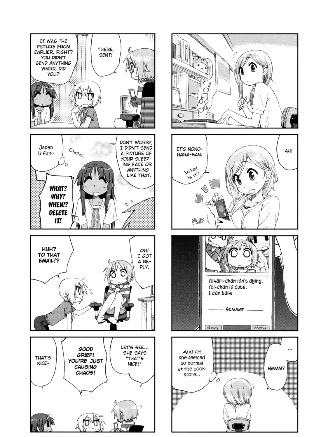 Read Yuyushiki chapter 24 image 14 on Lezhin