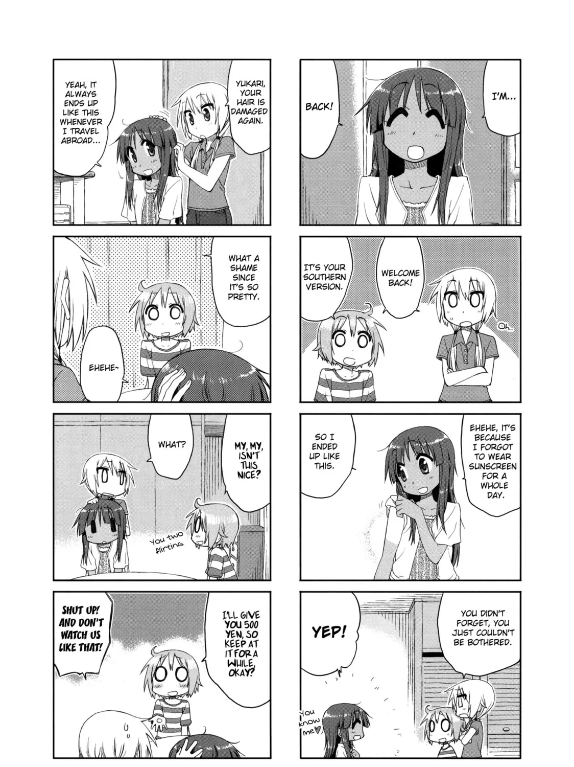 Read Yuyushiki chapter 24 image 6 on Lezhin