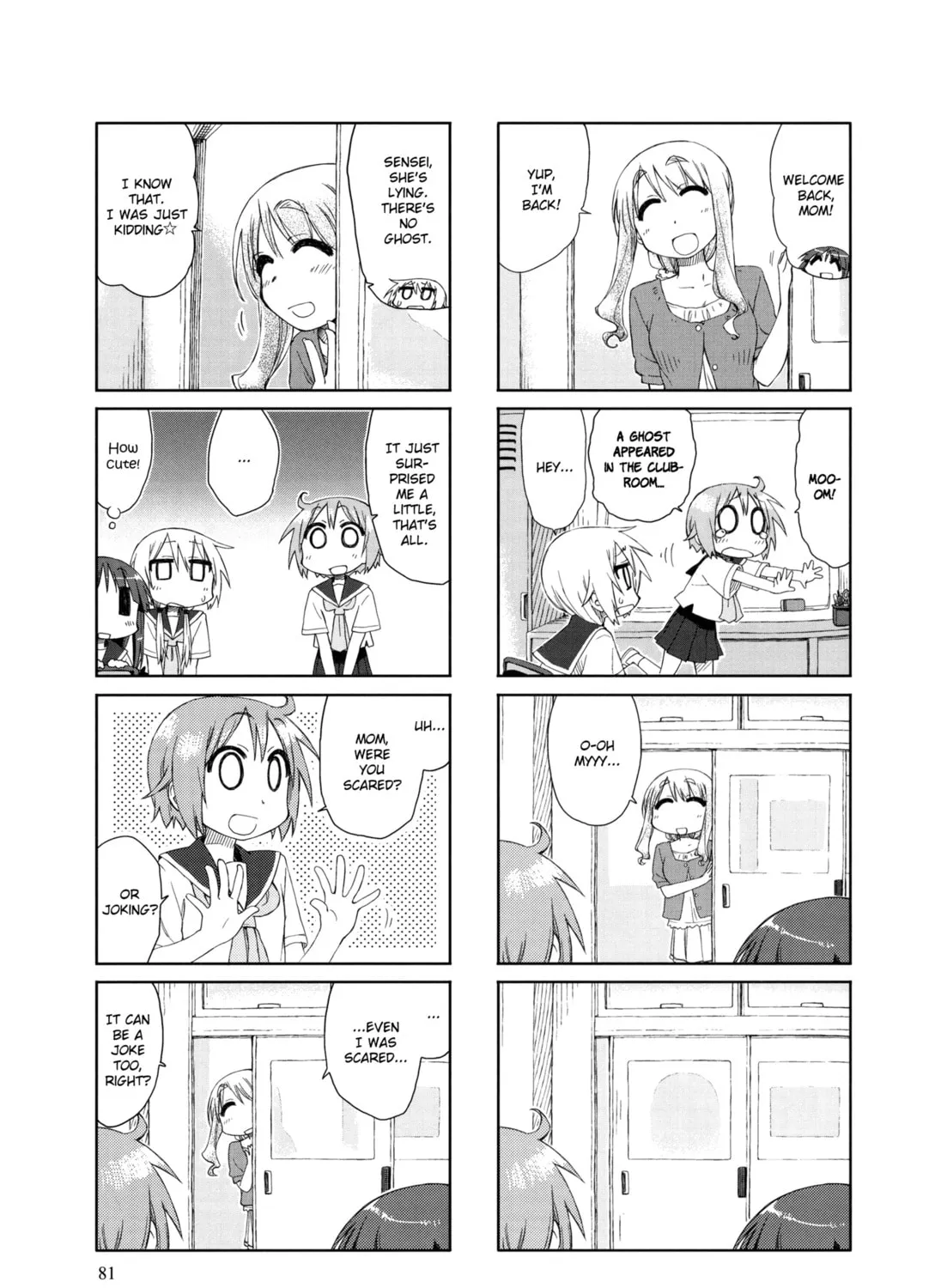 Read Yuyushiki chapter 25 image 8 on Lezhin