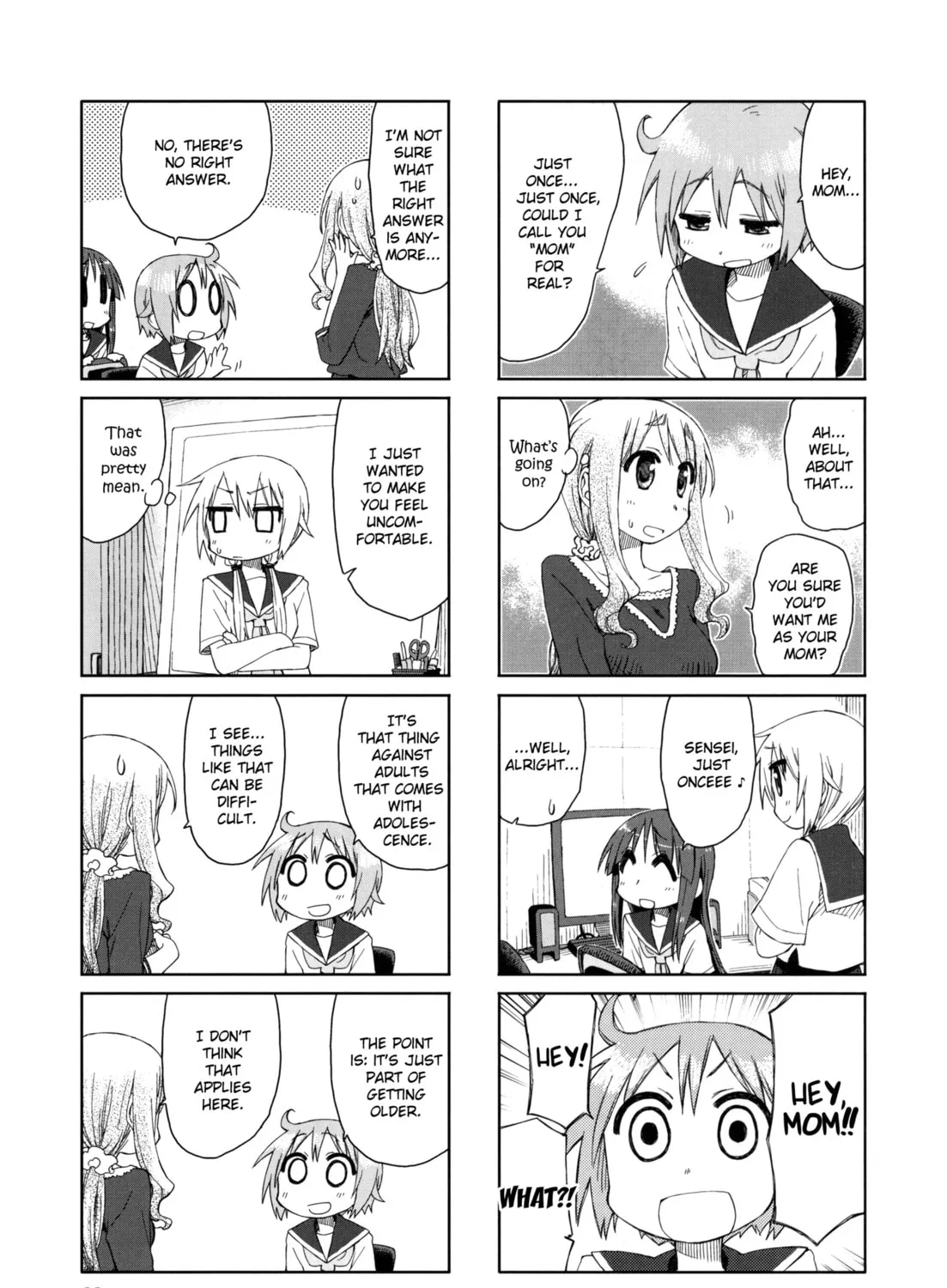 Read Yuyushiki chapter 26 image 12 on Lezhin