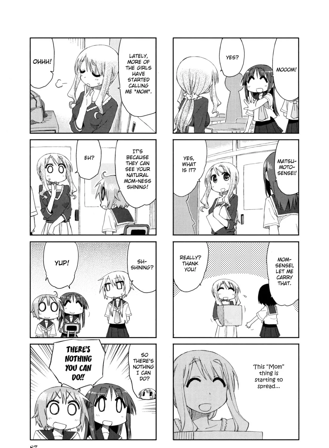 Read Yuyushiki chapter 26 image 8 on Lezhin