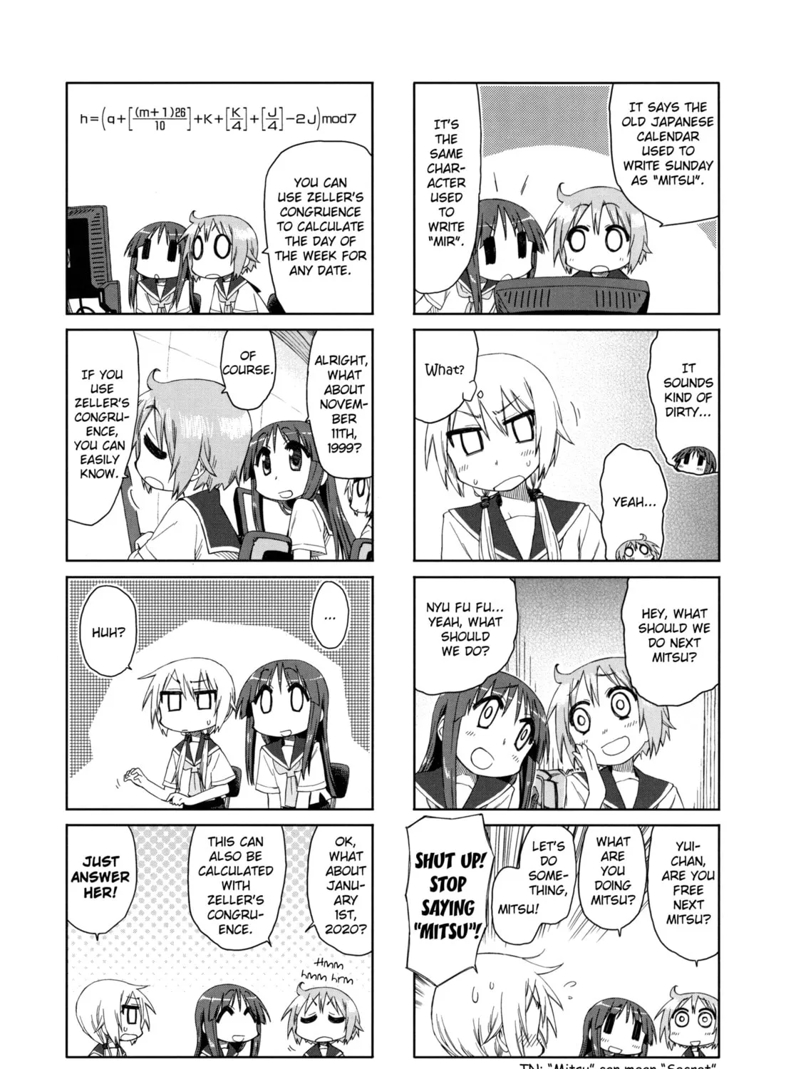 Read Yuyushiki chapter 27 image 12 on Lezhin