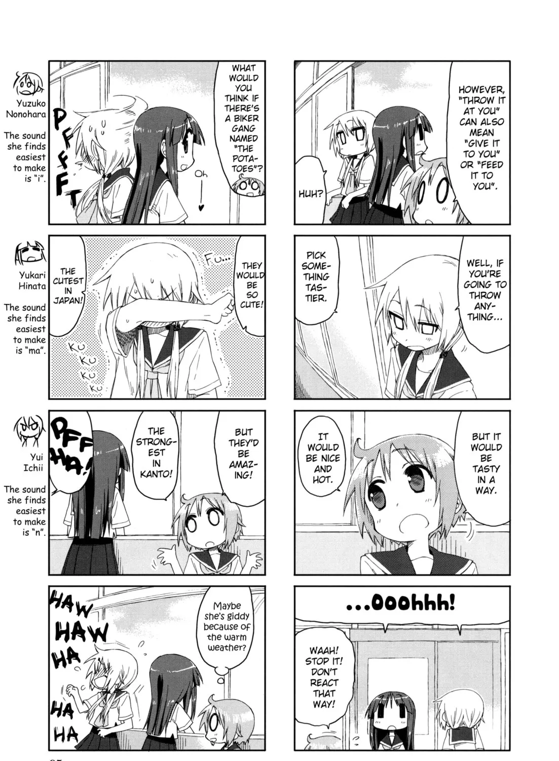 Read Yuyushiki chapter 27 image 4 on Lezhin