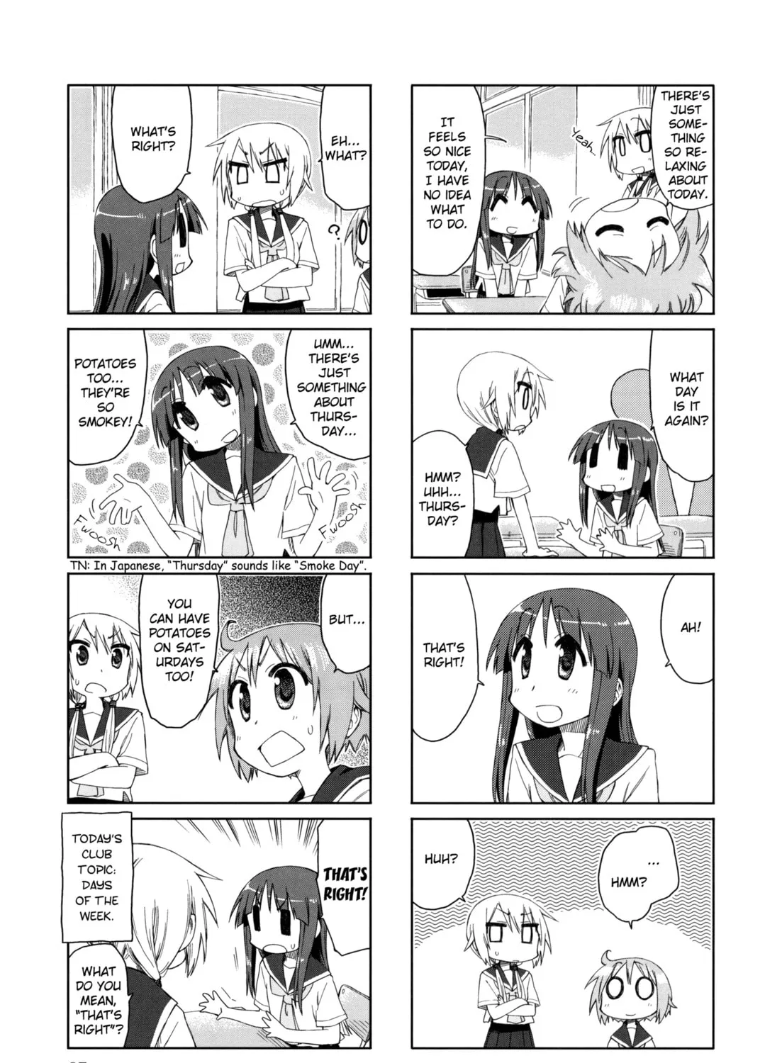 Read Yuyushiki chapter 27 image 8 on Lezhin