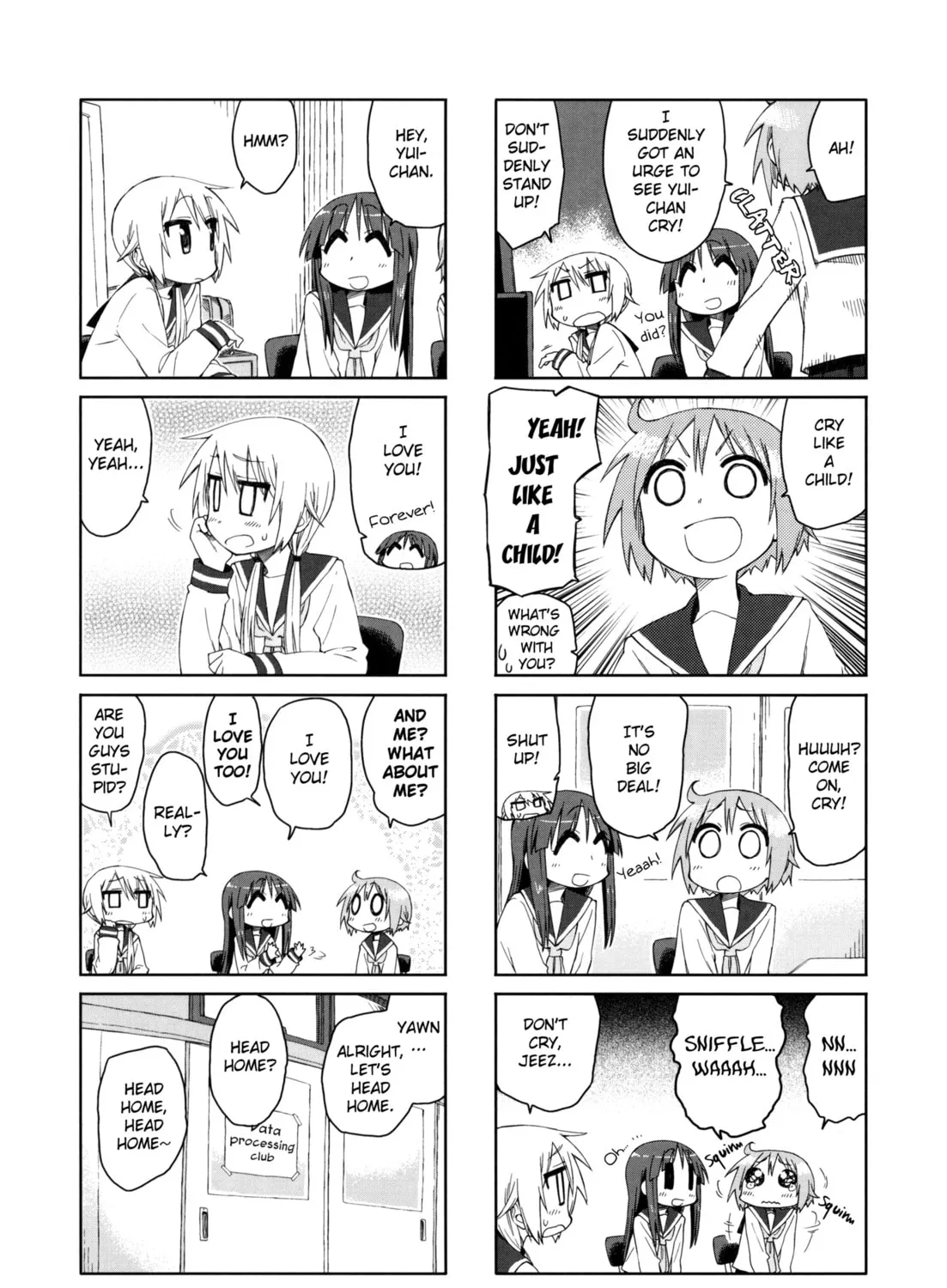 Read Yuyushiki chapter 28 image 14 on Lezhin