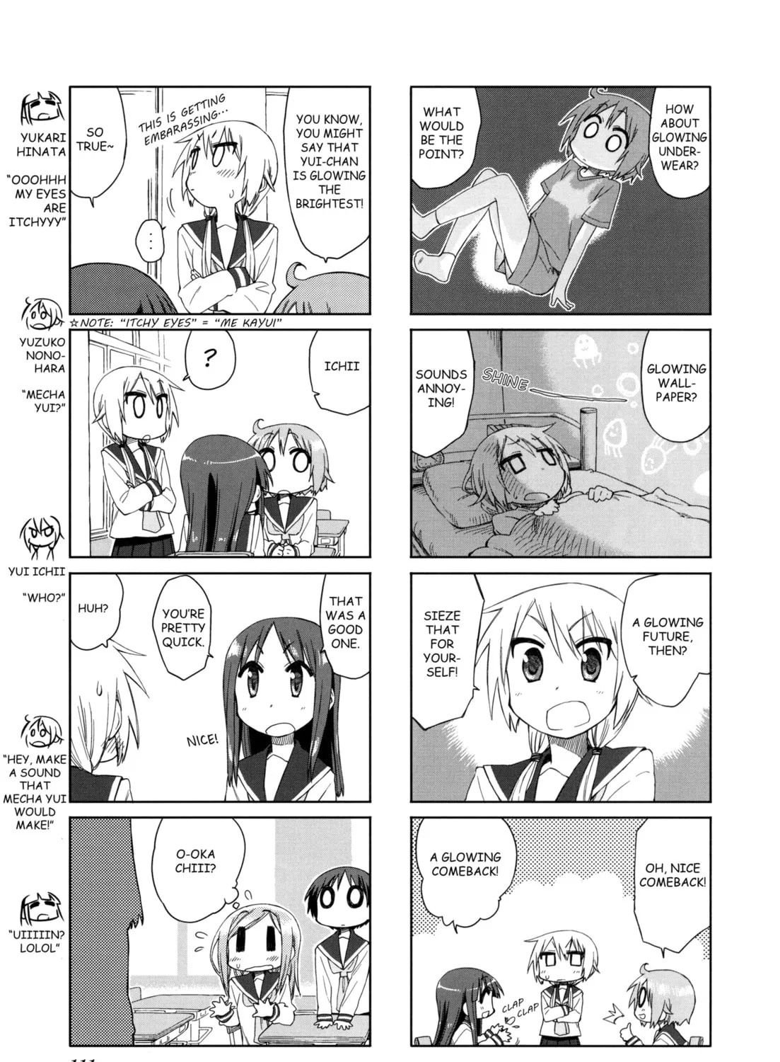 Read Yuyushiki chapter 29 image 4 on Lezhin