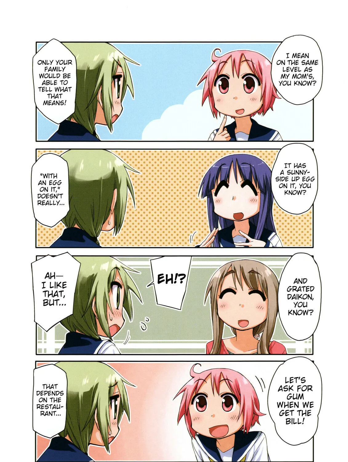 Read Yuyushiki chapter 30 image 10 on Lezhin