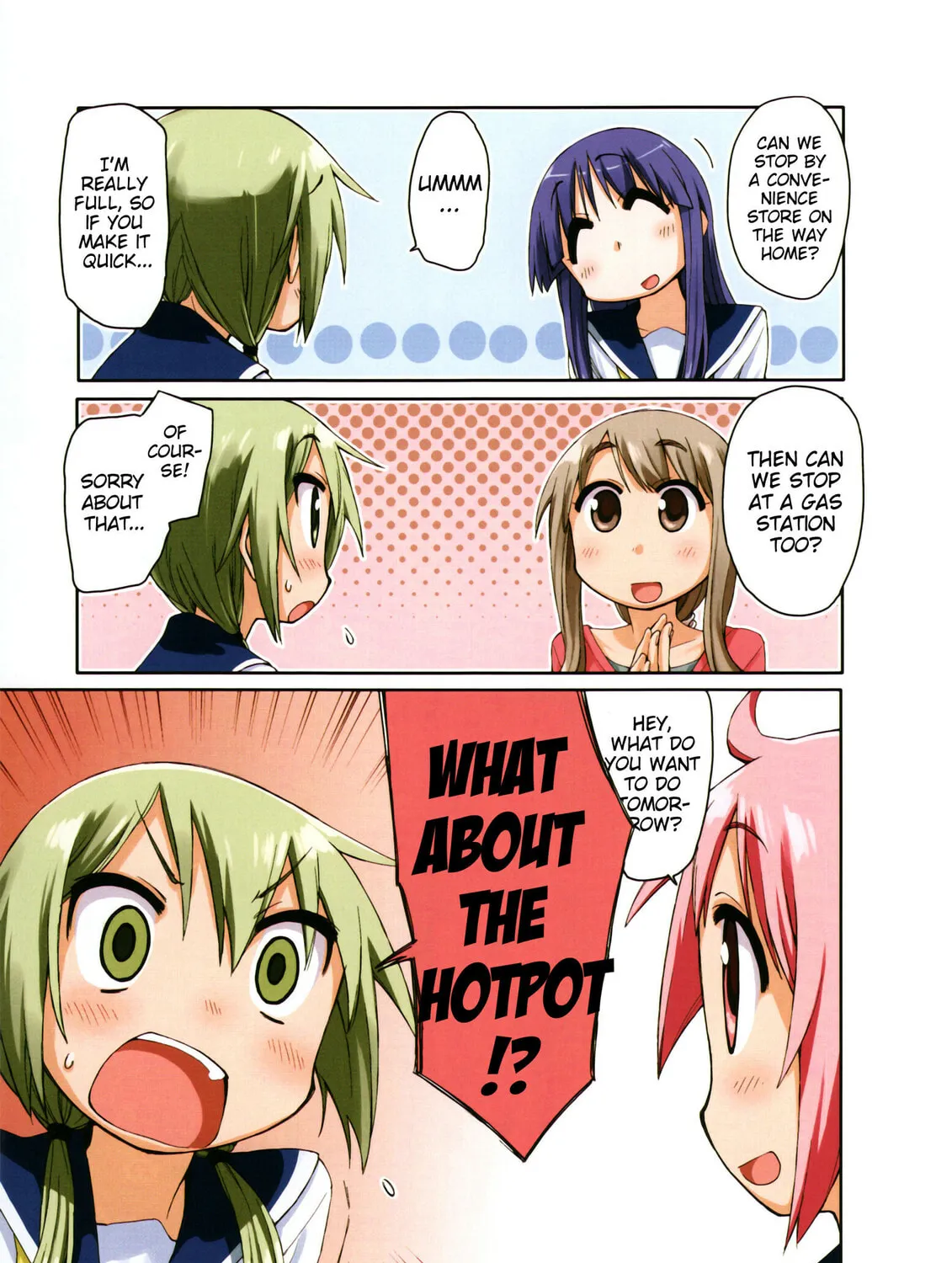 Read Yuyushiki chapter 30 image 12 on Lezhin
