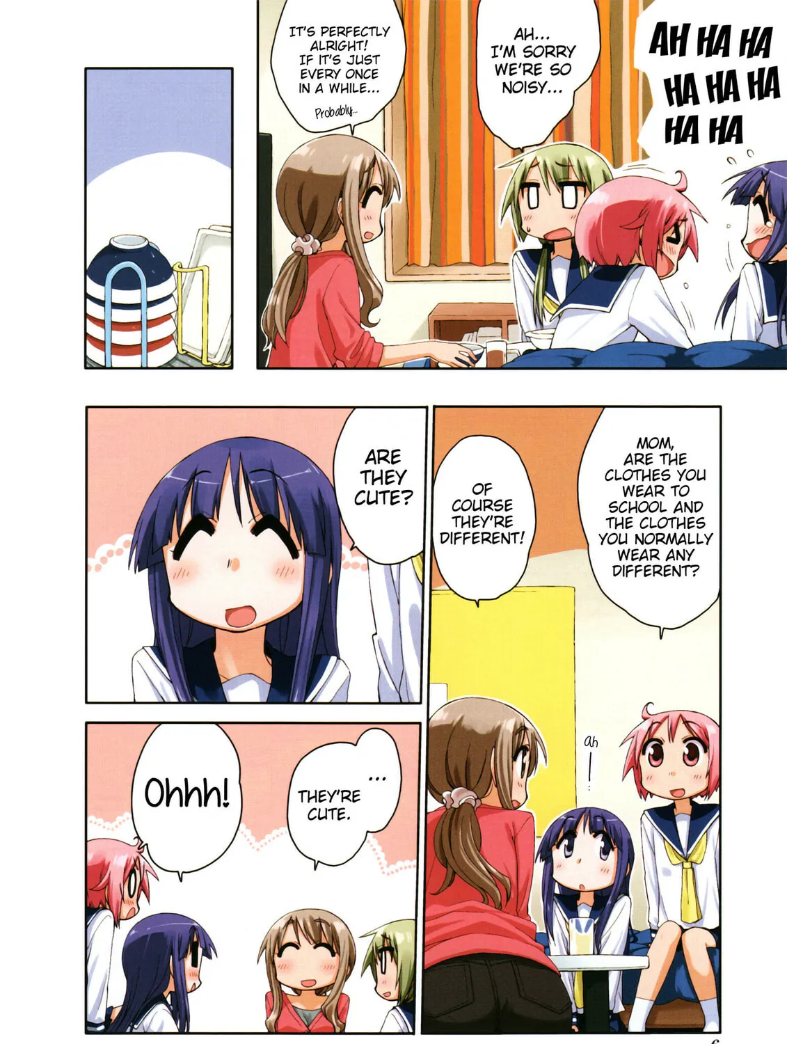 Read Yuyushiki chapter 30 image 14 on Lezhin