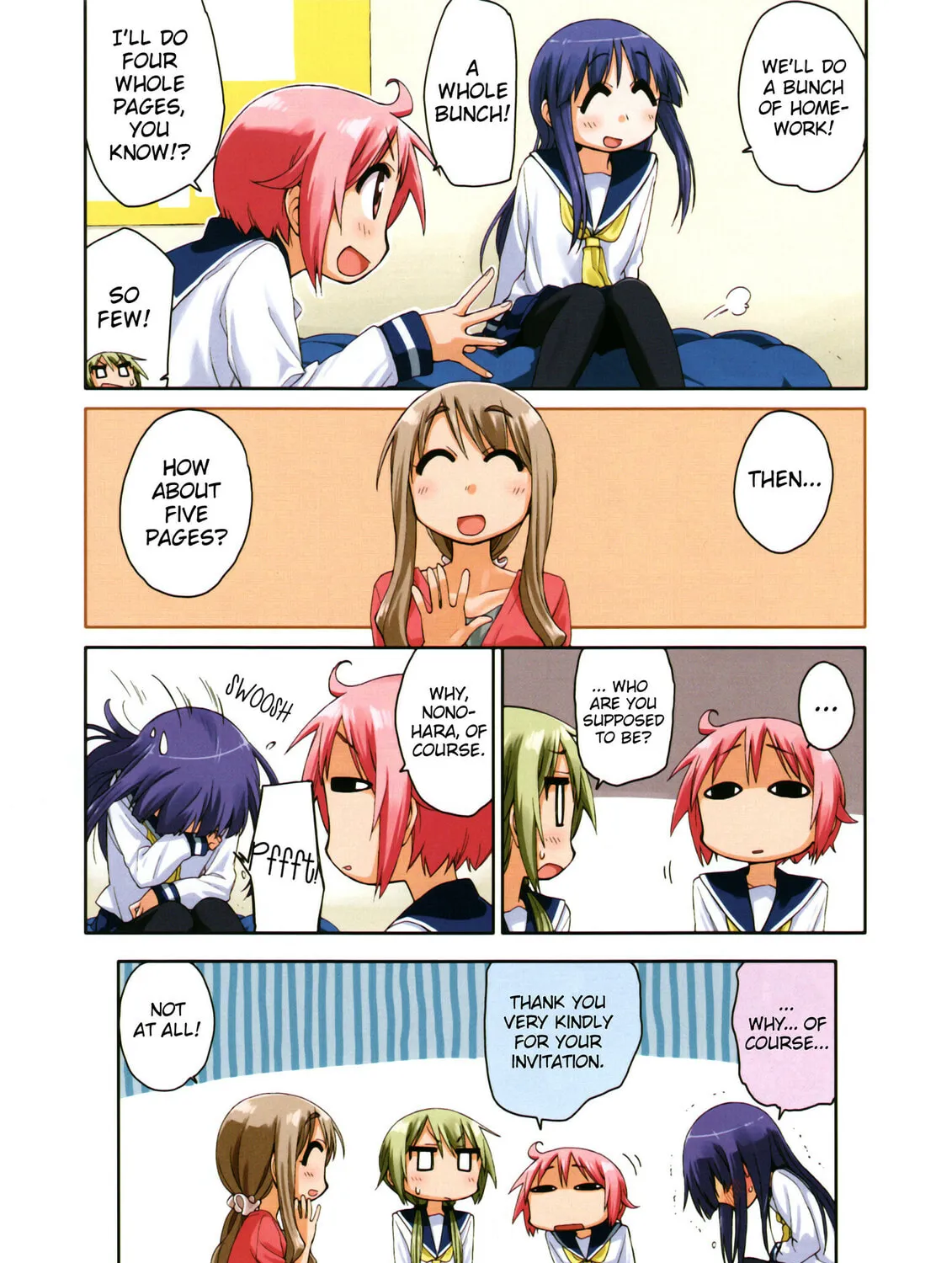 Read Yuyushiki chapter 30 image 18 on Lezhin