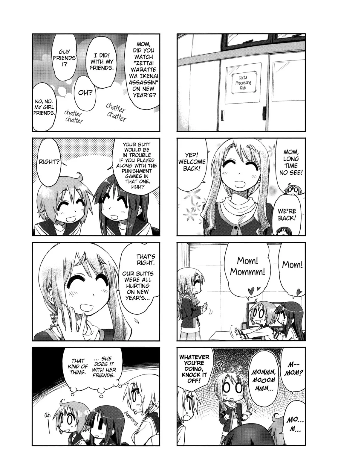 Read Yuyushiki chapter 31 image 14 on Lezhin