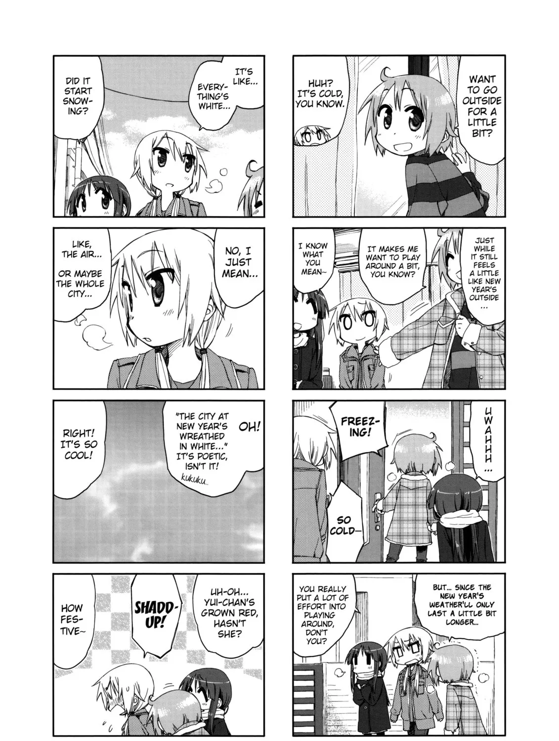 Read Yuyushiki chapter 31 image 8 on Lezhin