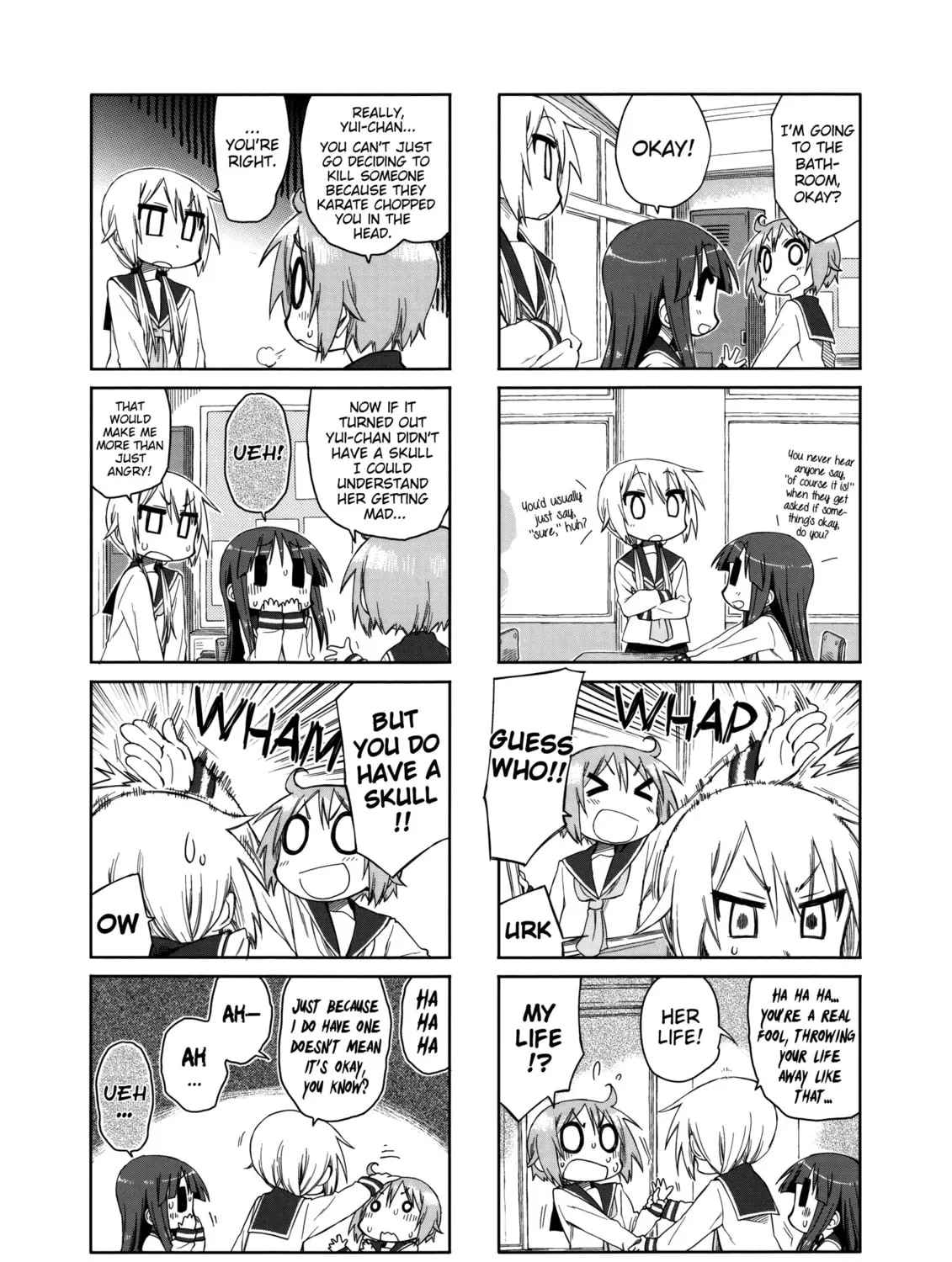 Read Yuyushiki chapter 32 image 6 on Lezhin
