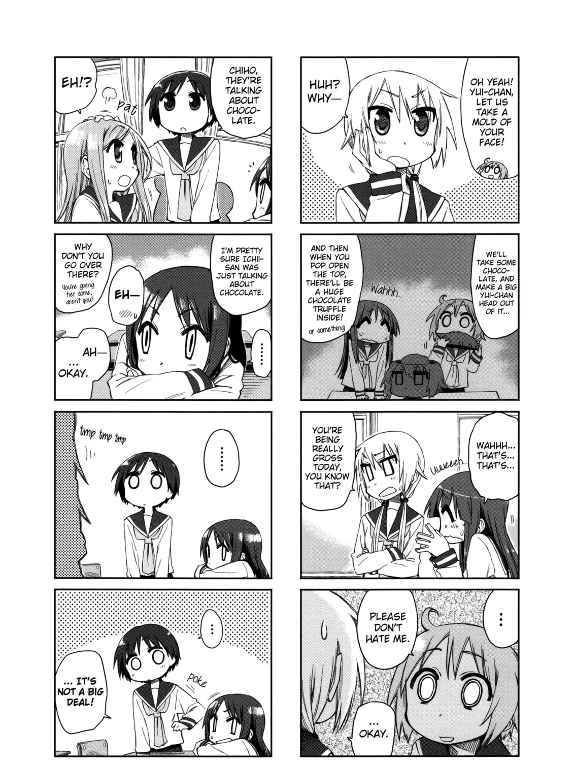 Read Yuyushiki chapter 32 image 8 on Lezhin