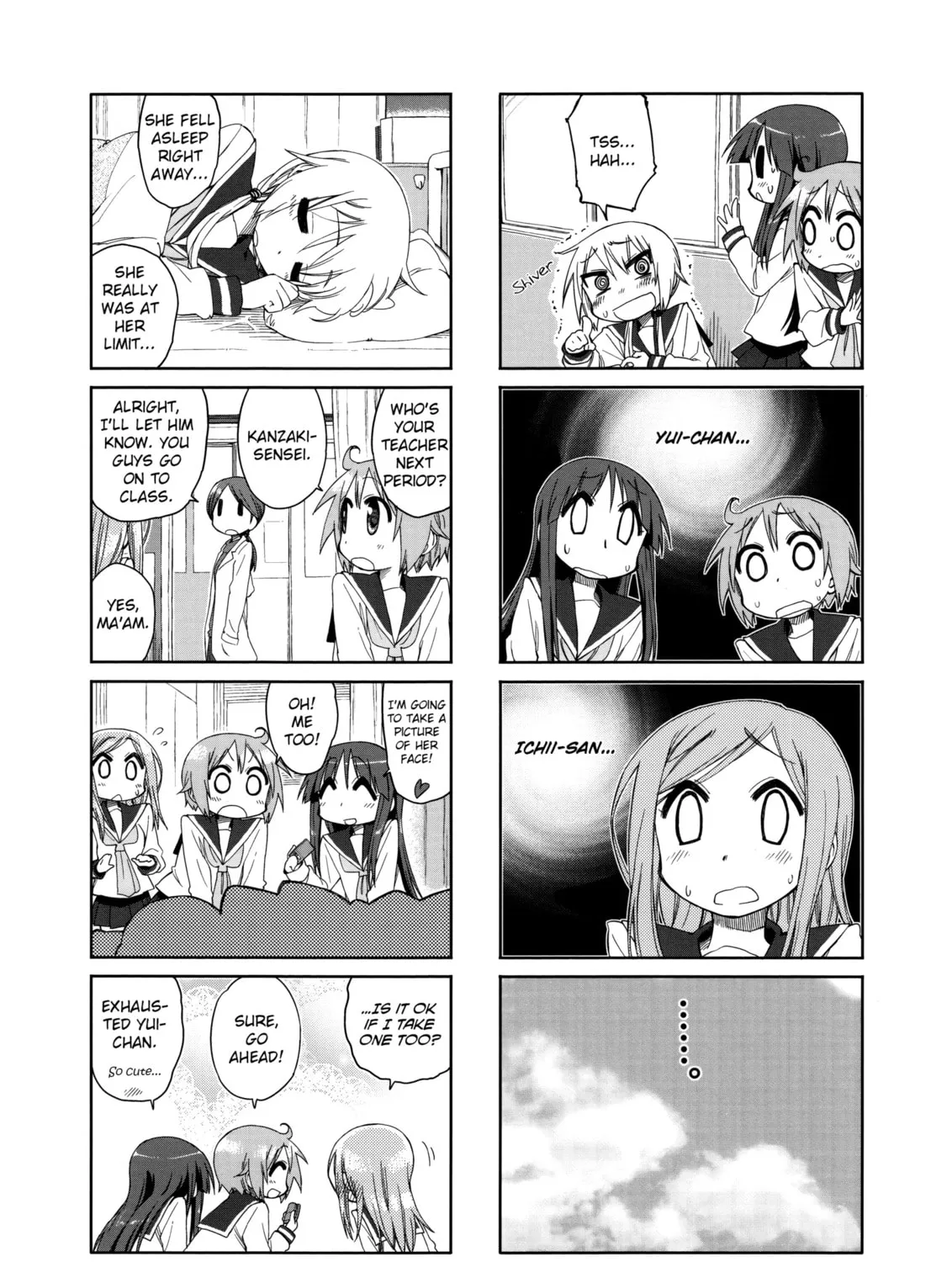 Read Yuyushiki chapter 33 image 10 on Lezhin