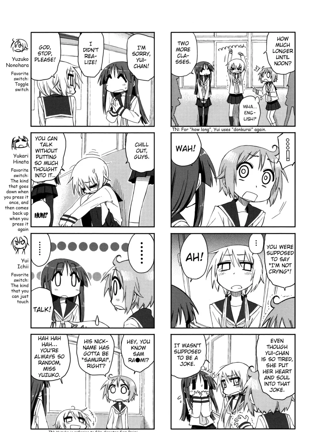 Read Yuyushiki chapter 33 image 4 on Lezhin