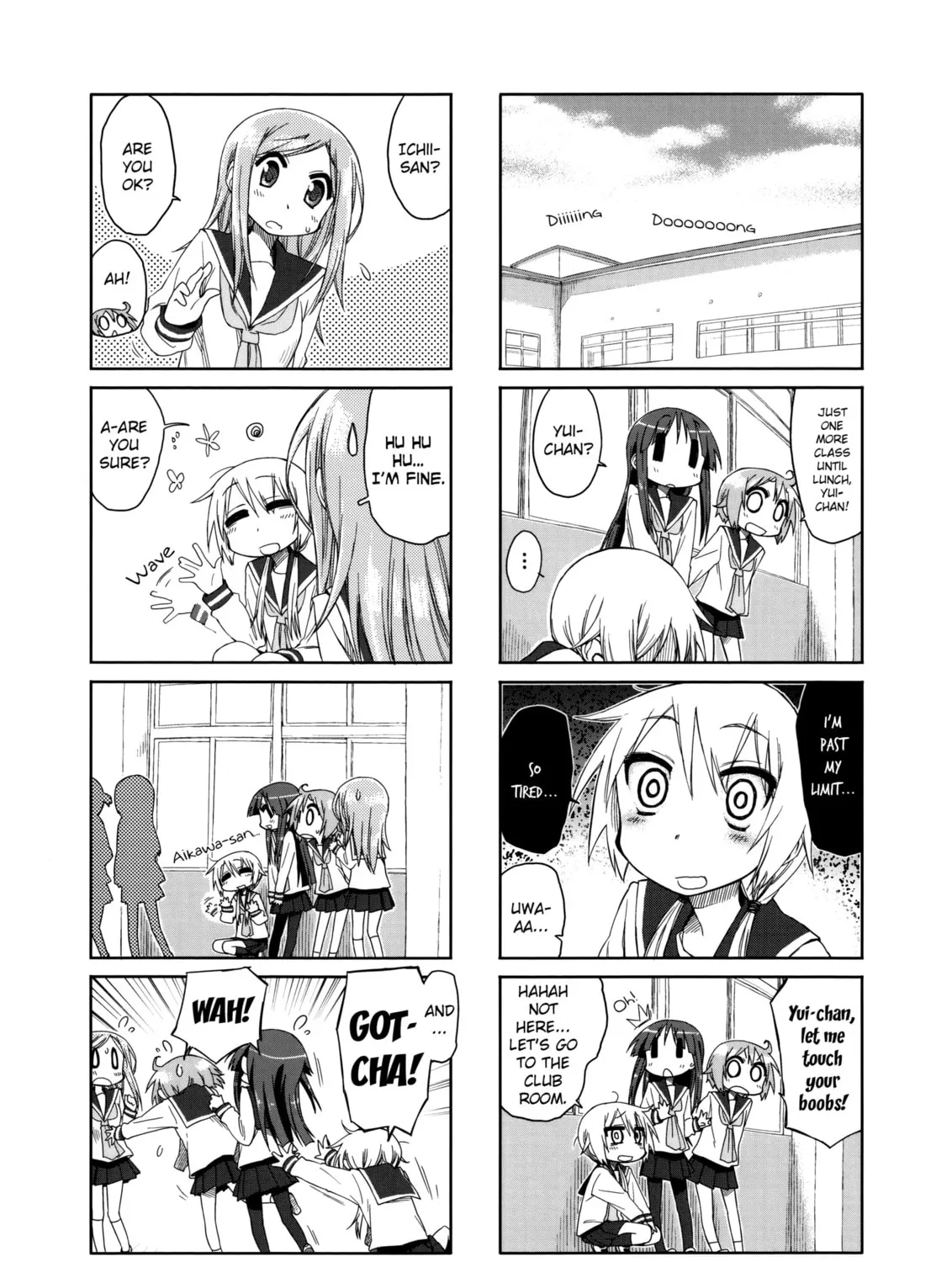 Read Yuyushiki chapter 33 image 8 on Lezhin