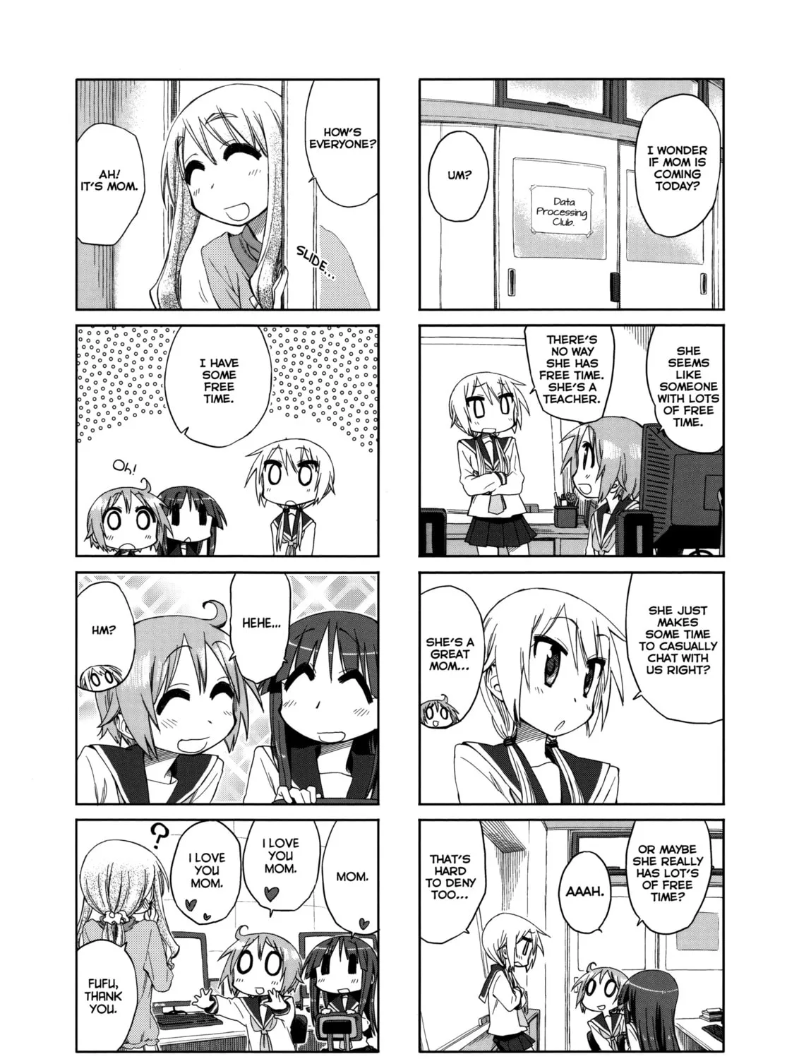 Read Yuyushiki chapter 34 image 10 on Lezhin